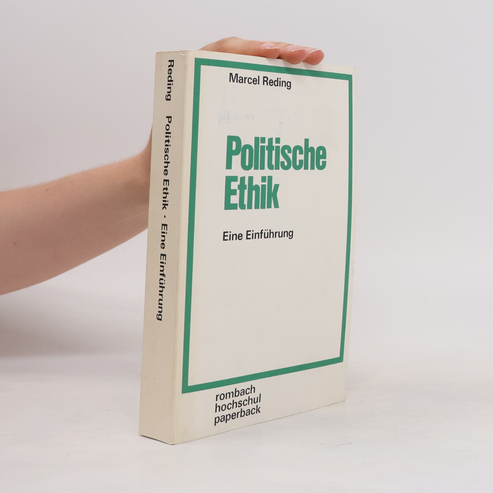 Marcel Reding Politische Ethik