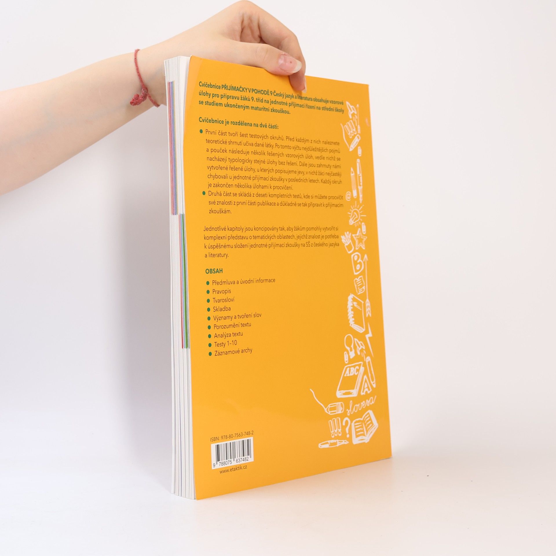 Various authors Přijímačky 9 Český jazyk a literatura + E-learning 2025