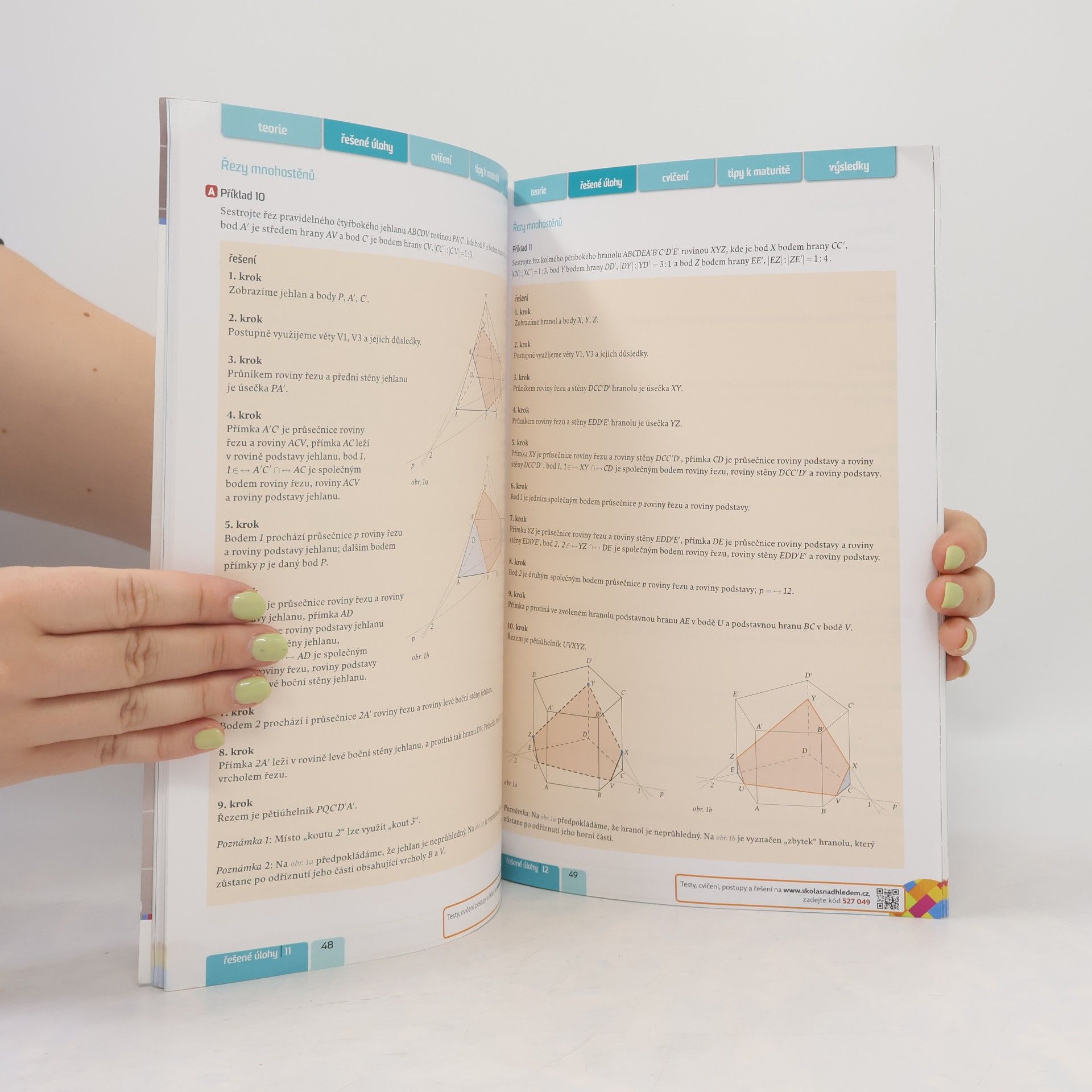 Eva Pomykalová Matematika s nadhledem : od prváku k maturitě. 10. díl, Stereometrie I