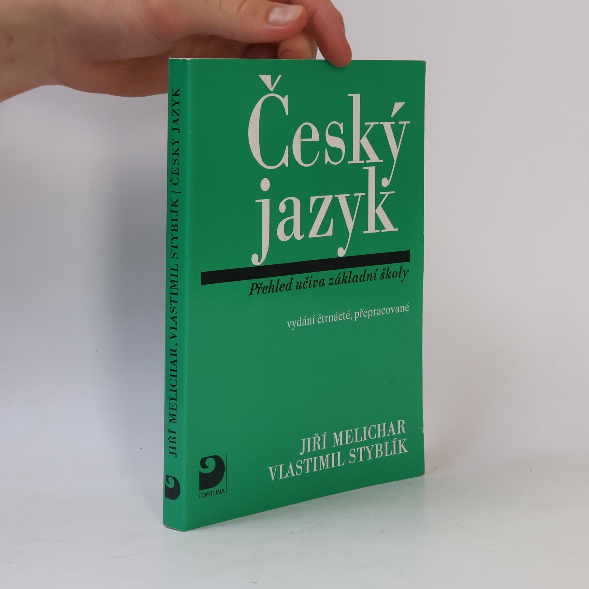Vlastimil Styblík Český jazyk. Přehled učiva základní školy s cvičeními a klíčem