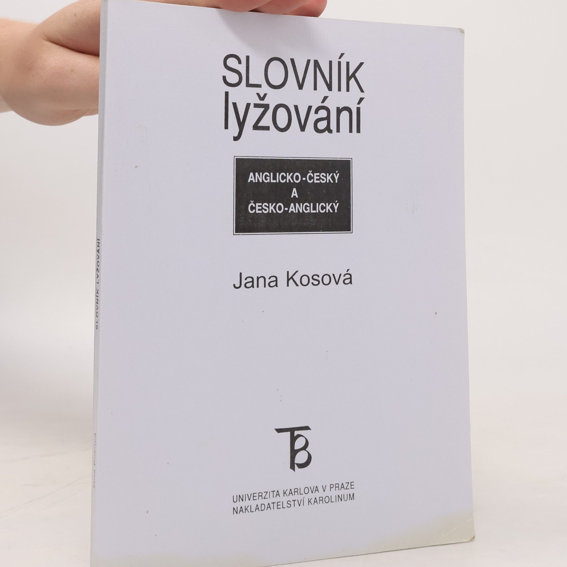 Jana Kosová Slovník lyžování