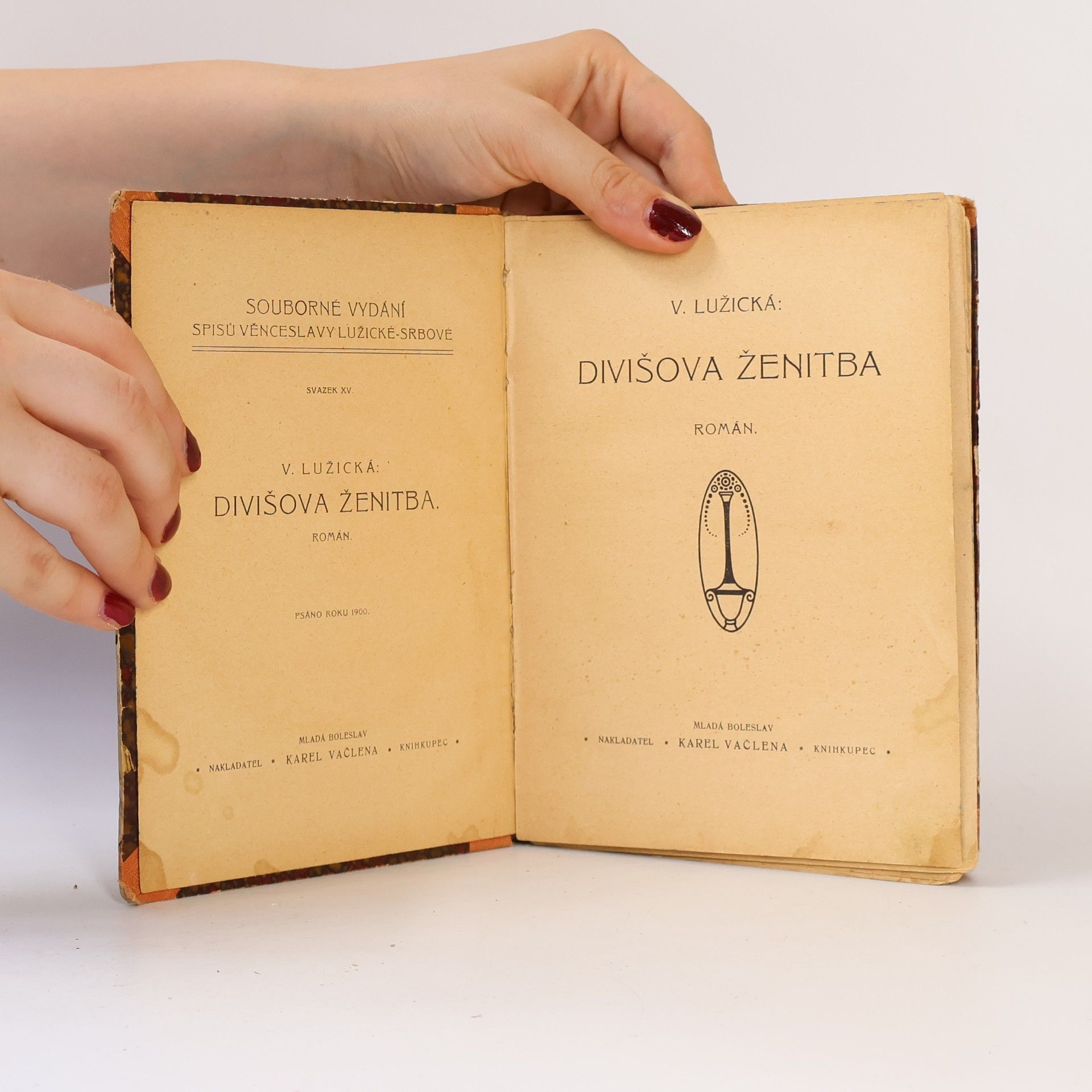 Věnceslava Lužická Divišova ženitba
