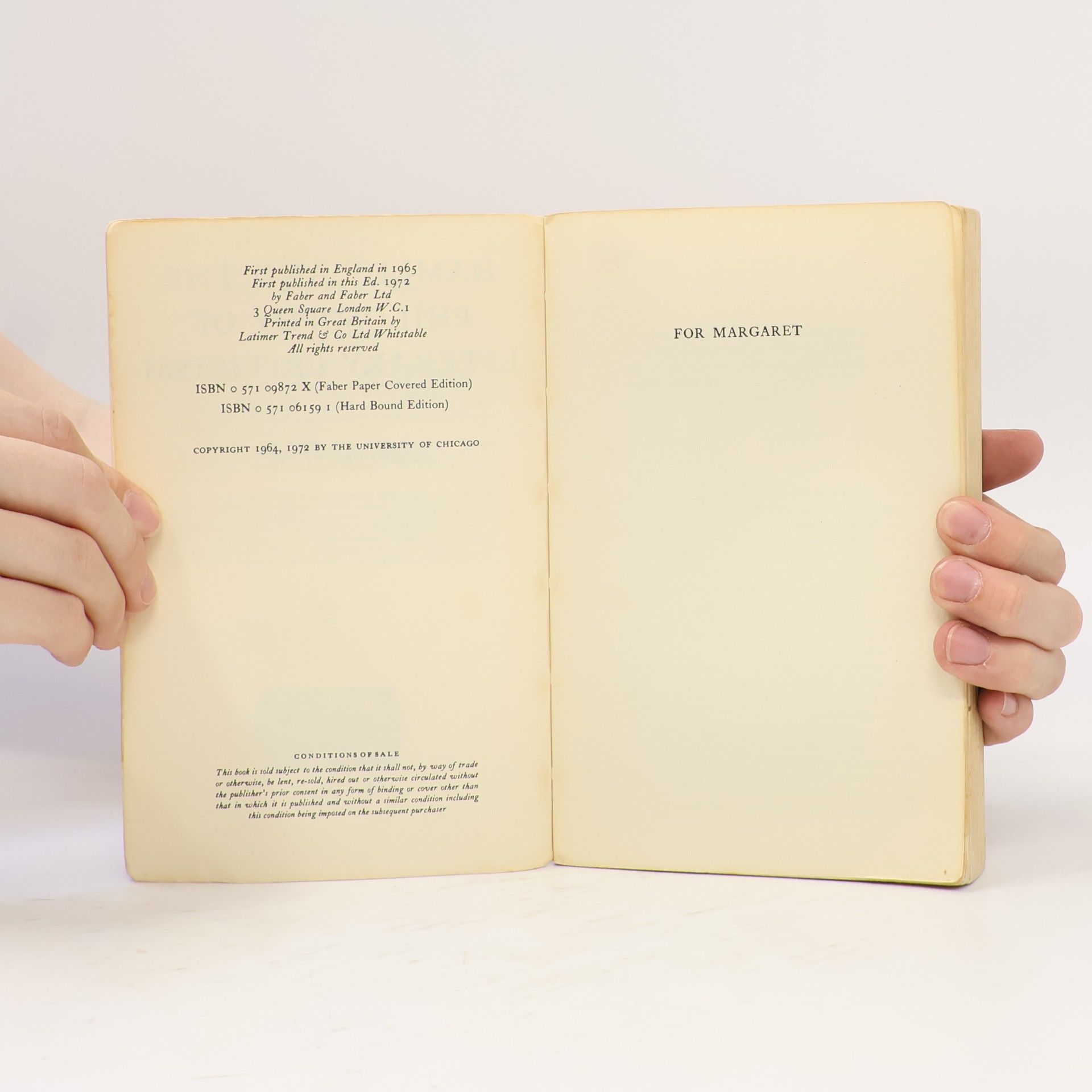 Morris Weitz Hamlet and the Philosophy of Literary Criticism