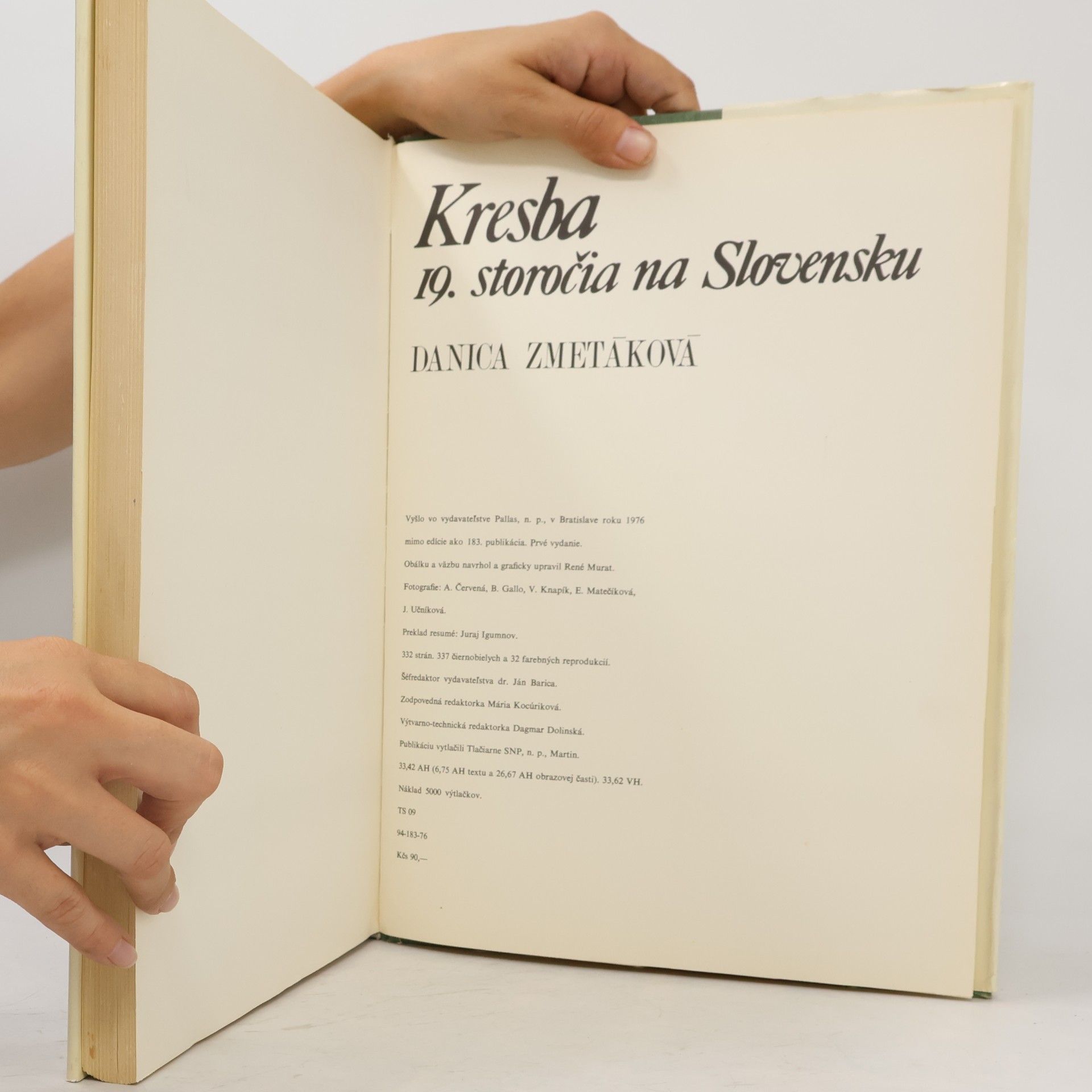 Danica Zmetáková Kresba 19. storočia na Slovensku