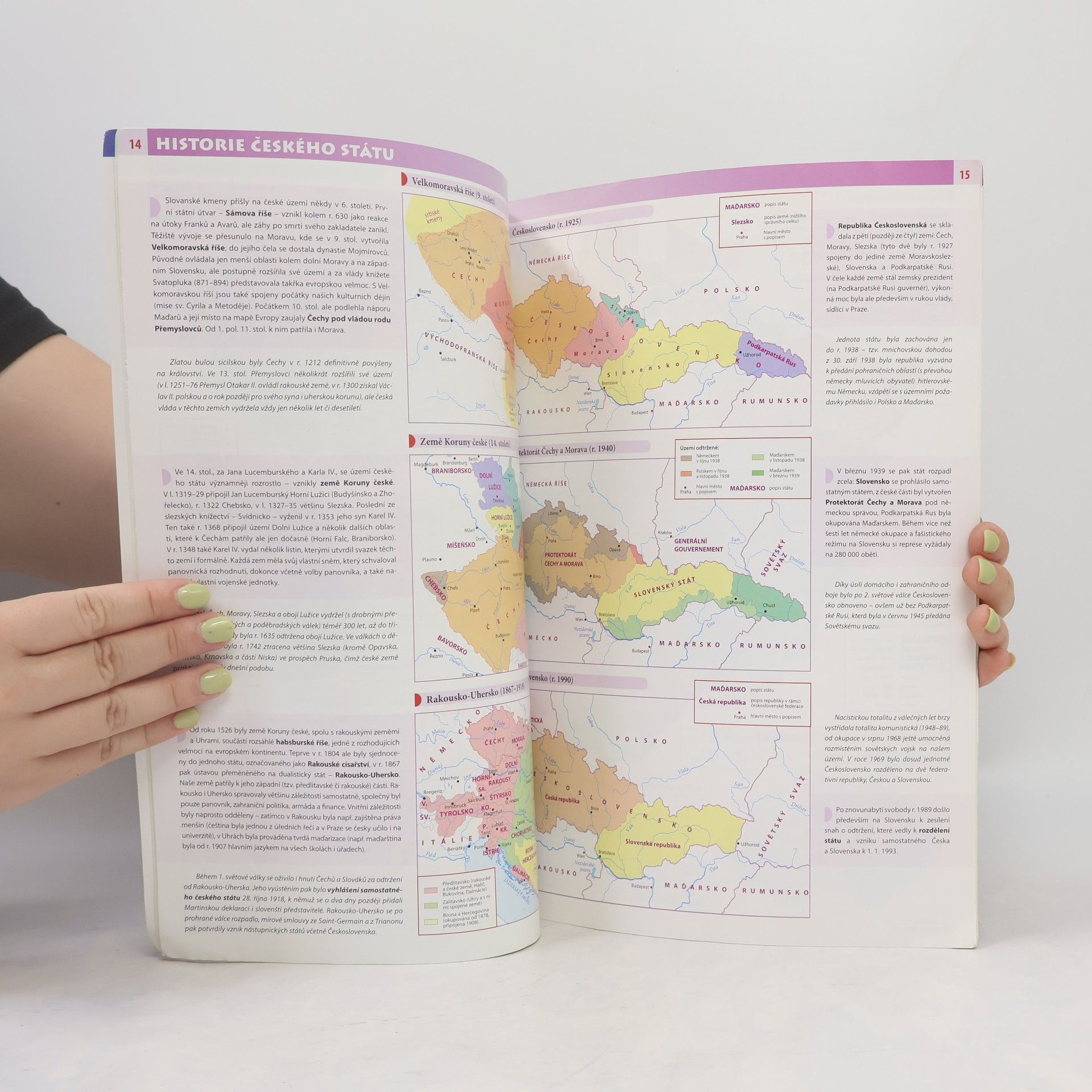 Various authors Česká republika školní atlas pro základní školy a víceletá gymnázia