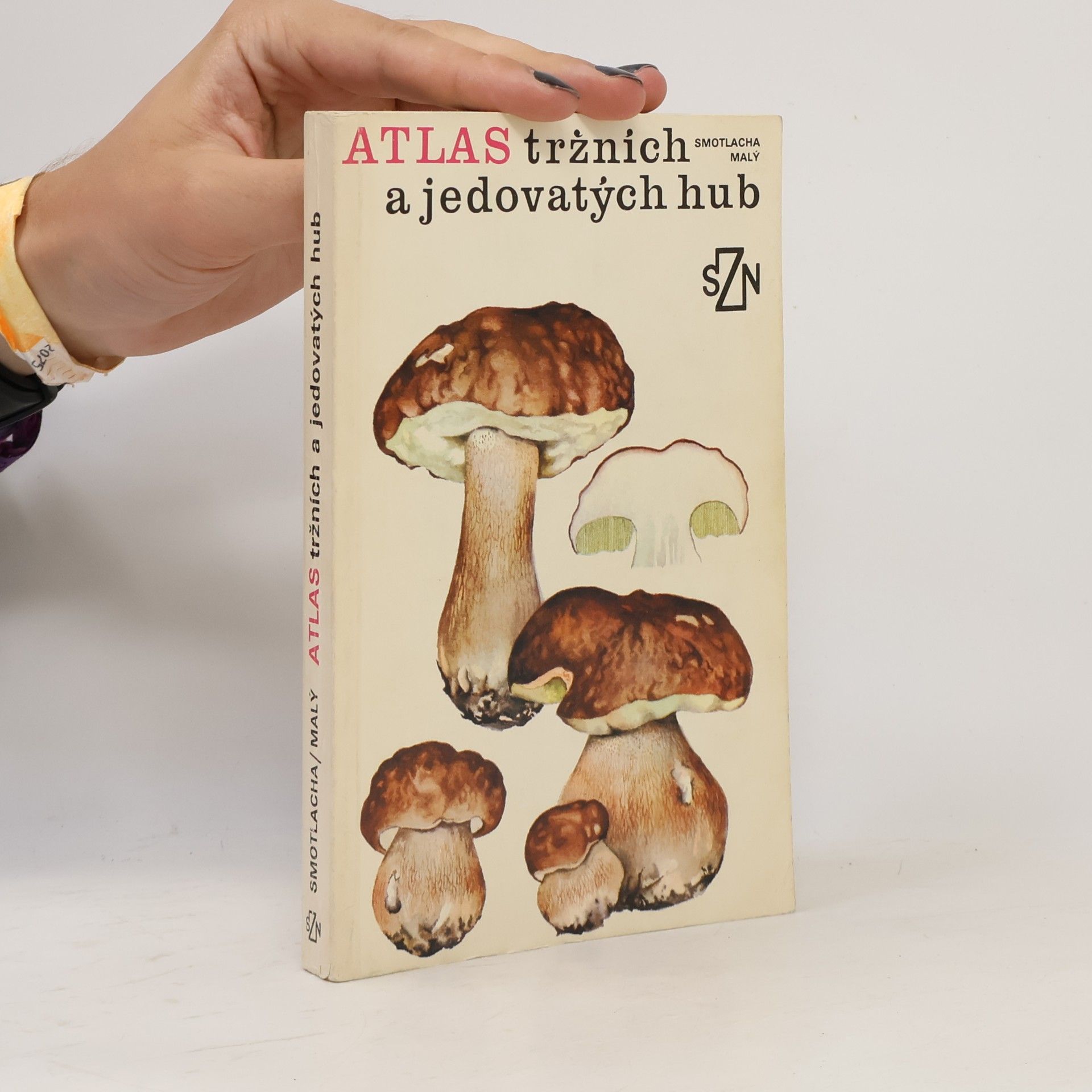 Jiří Malý Atlas tržních a jedovatých hub