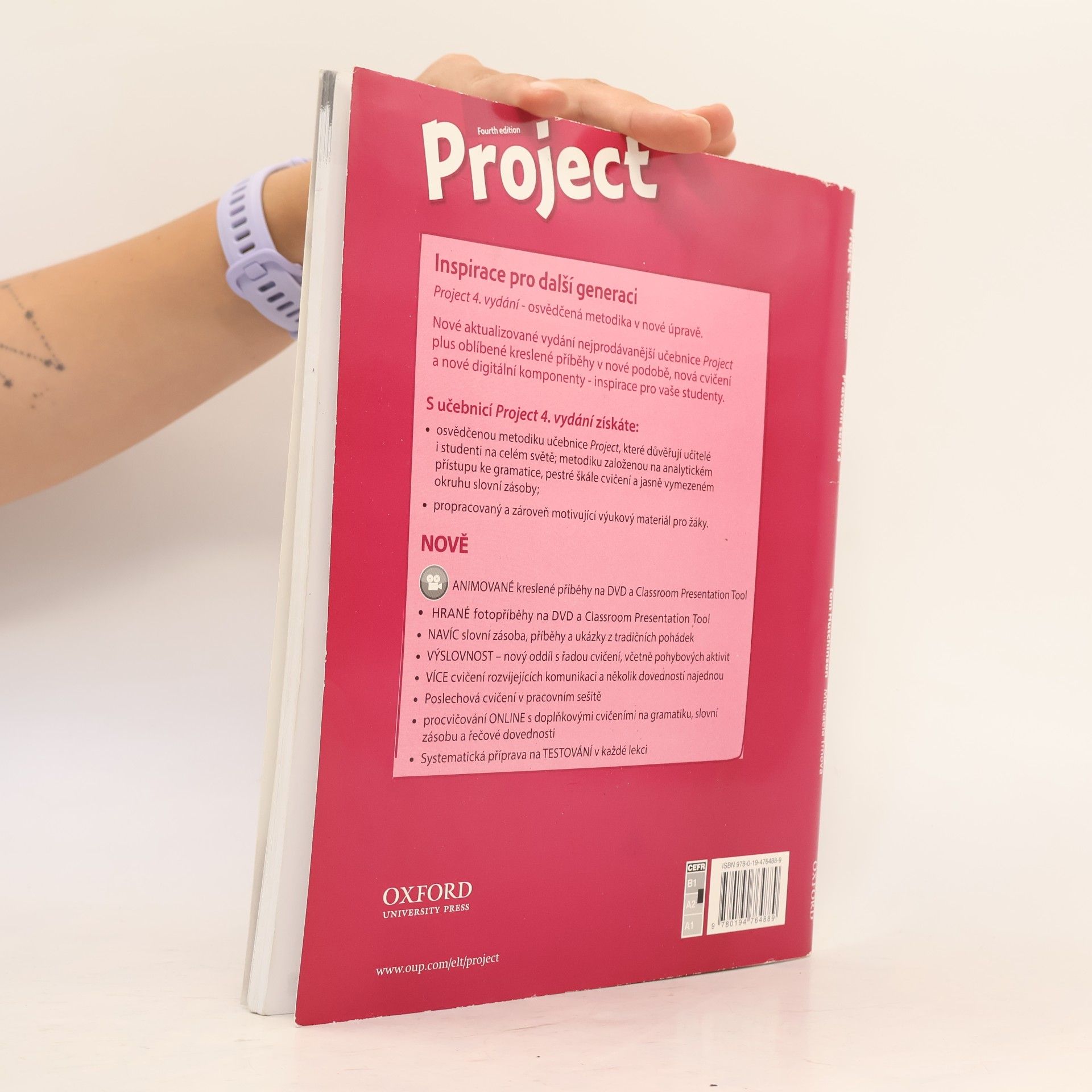 Tom Hutchinson Project 4. Pracovní sešit s poslechovým CD