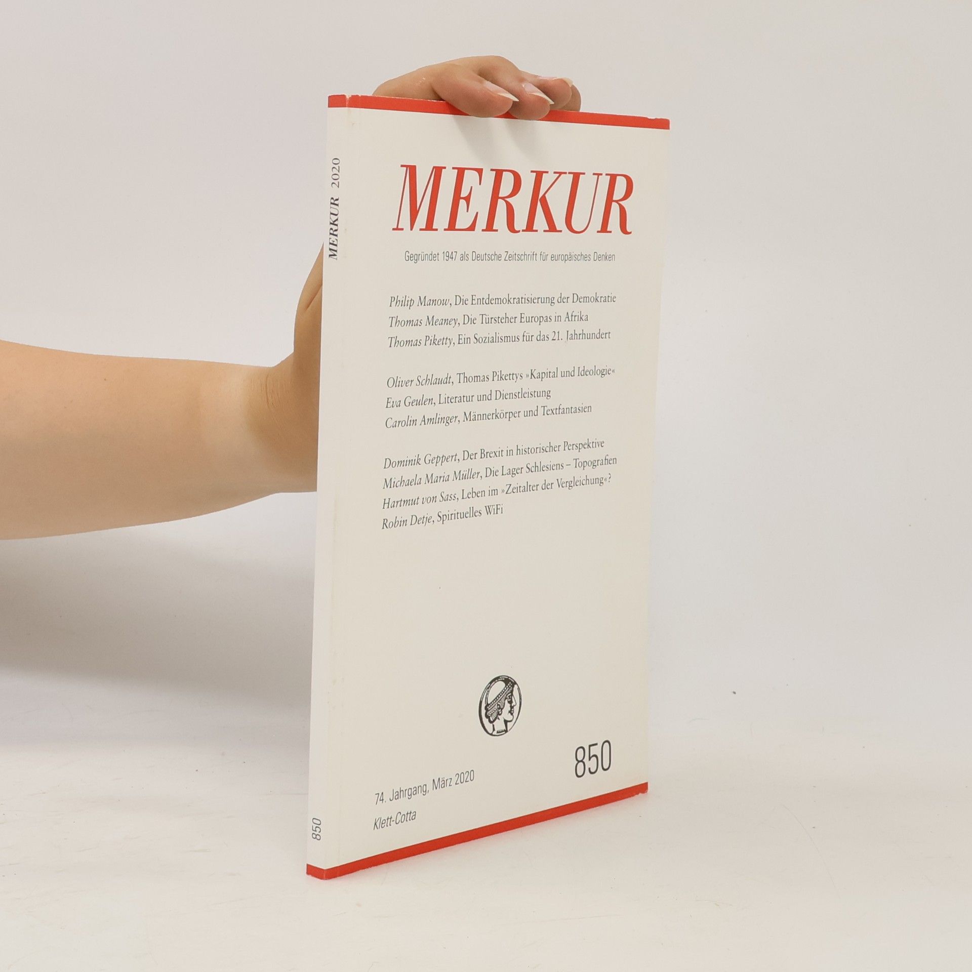 MERKUR Gegründet 1947 als Deutsche Zeitschrift für europäisches Denken - MERKUR Dt. Zeitschrift für europ. Denken
