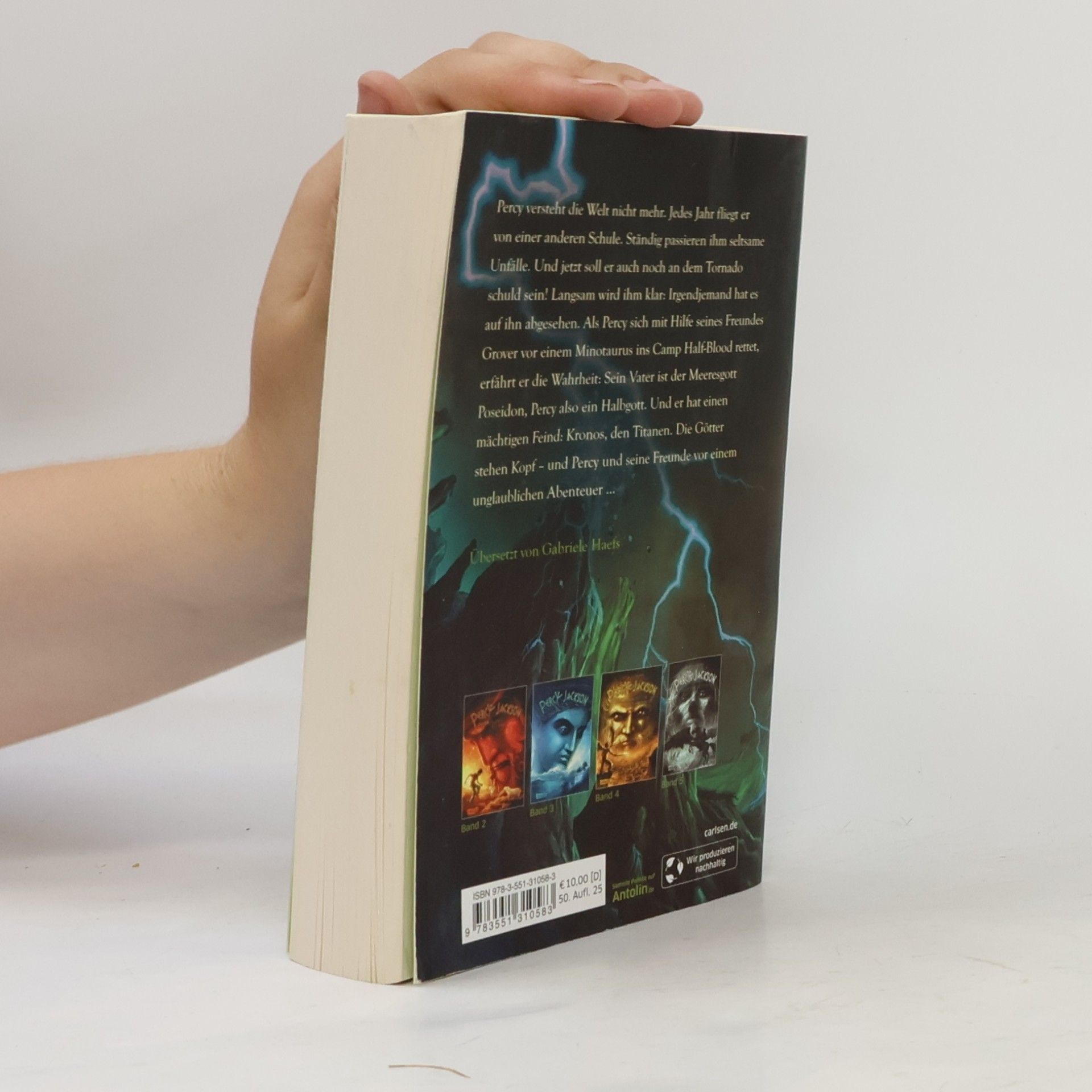 Rick Riordan Percy Jackson: Diebe im Olymp