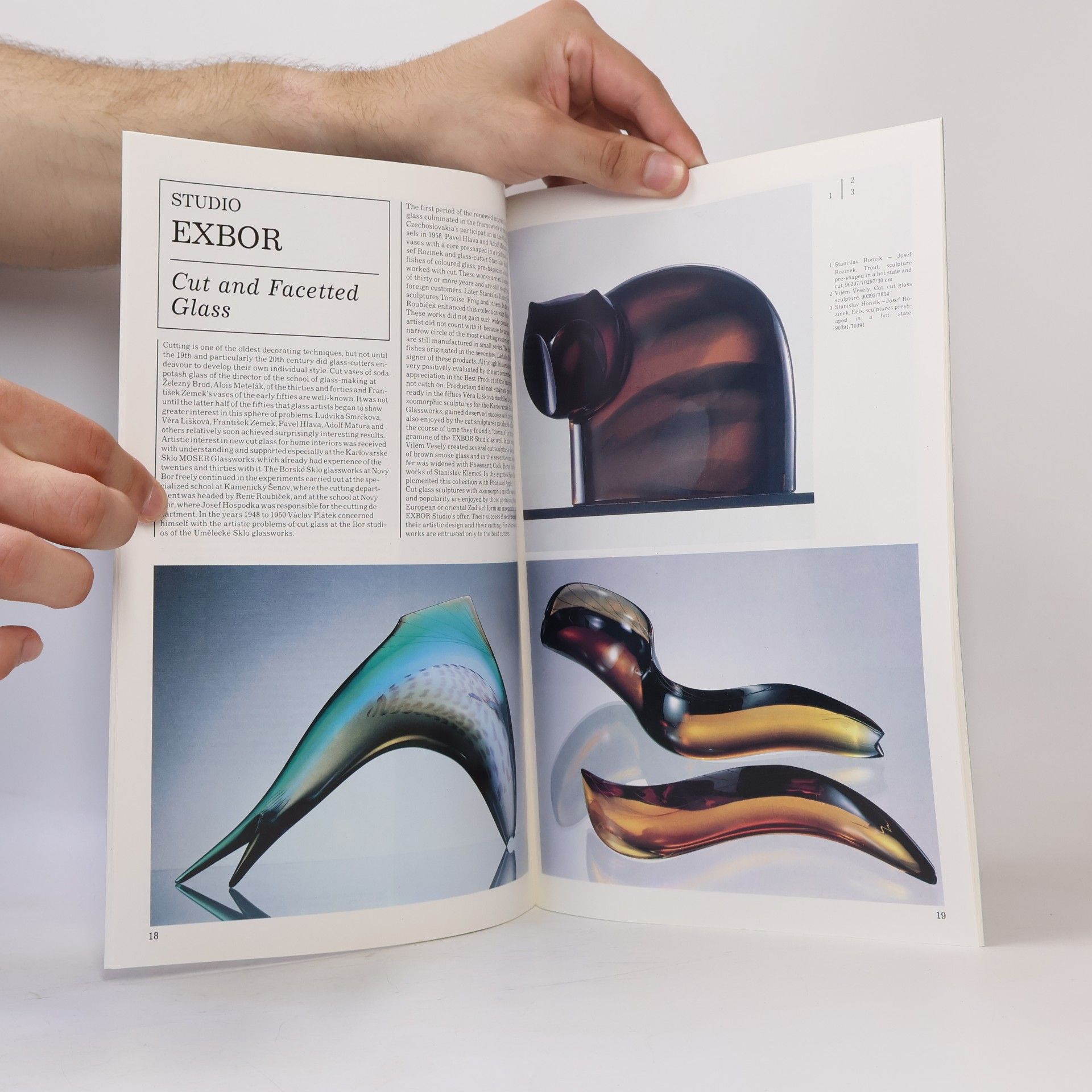 kolektiv Glass Review 5/1991. Egermann-Exbor