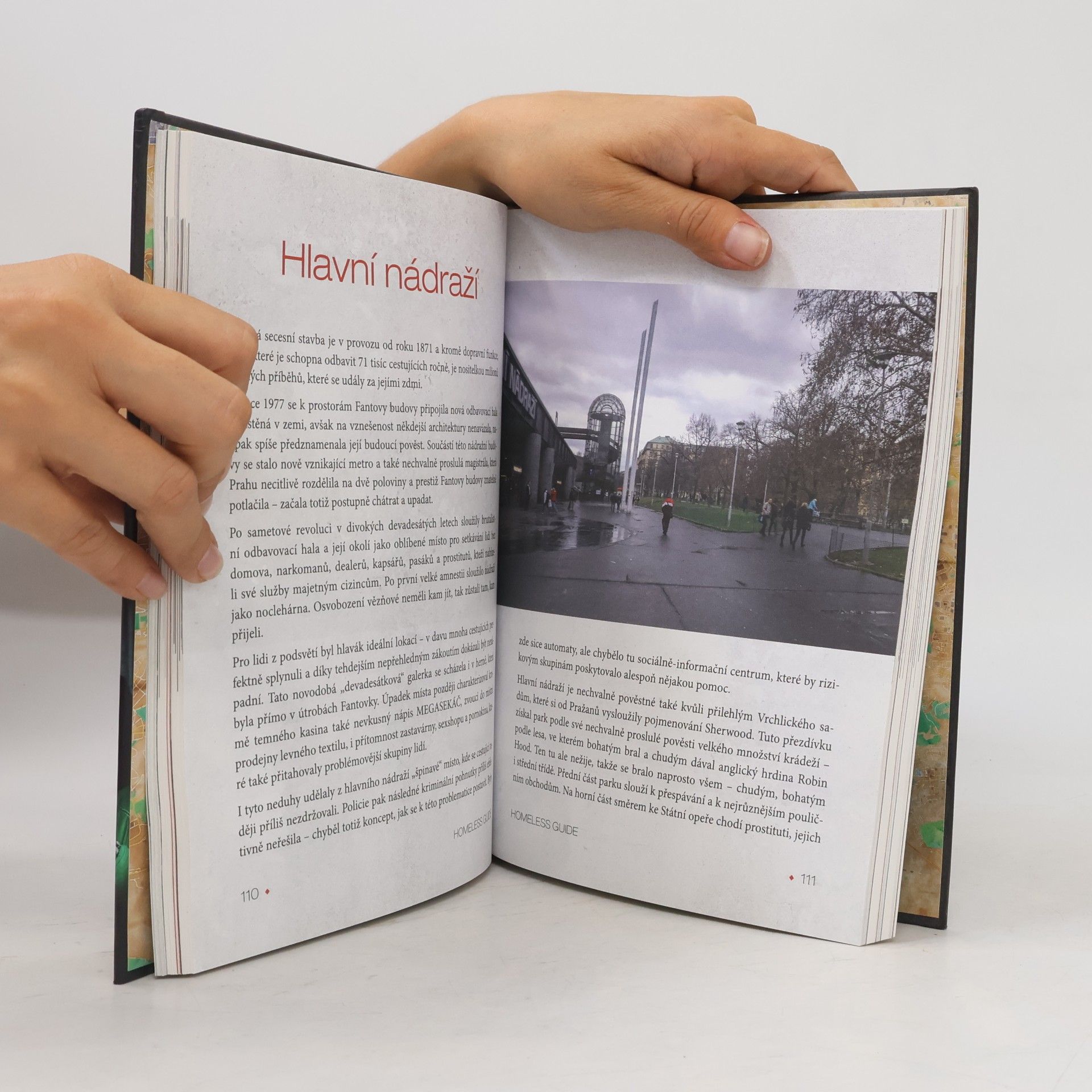 Tony Havlík Homeless guide