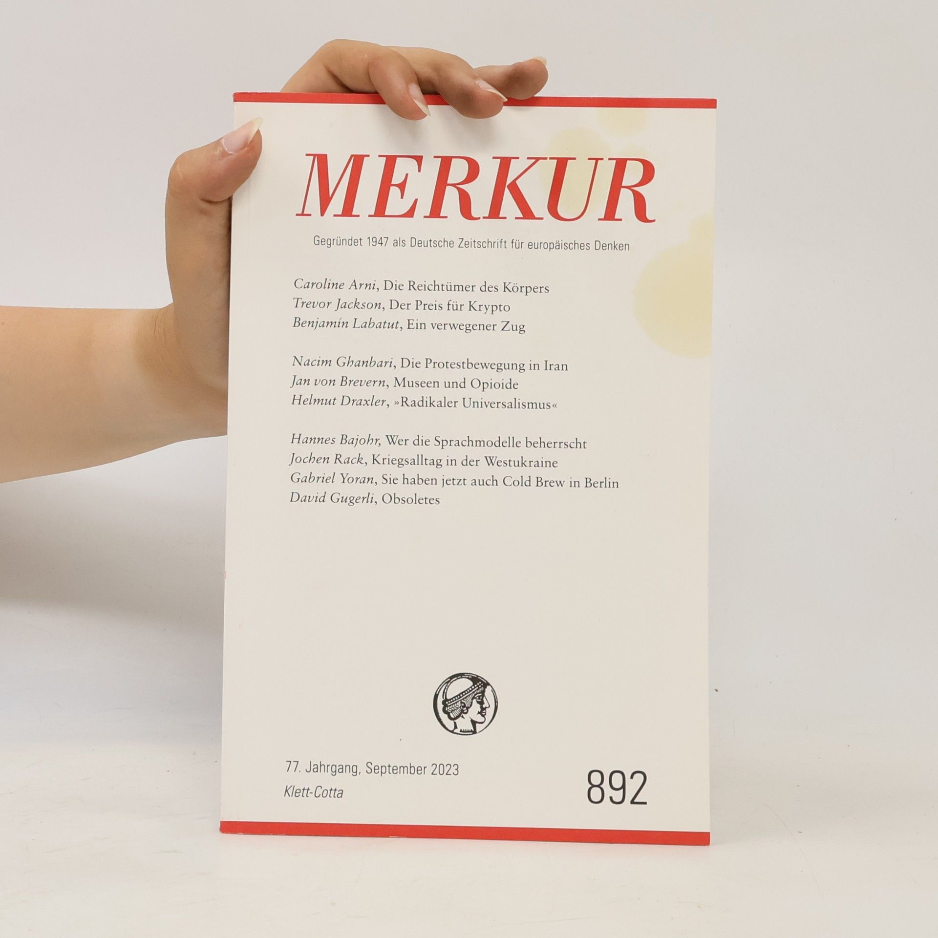 Christian Demand MERKUR 9/2023