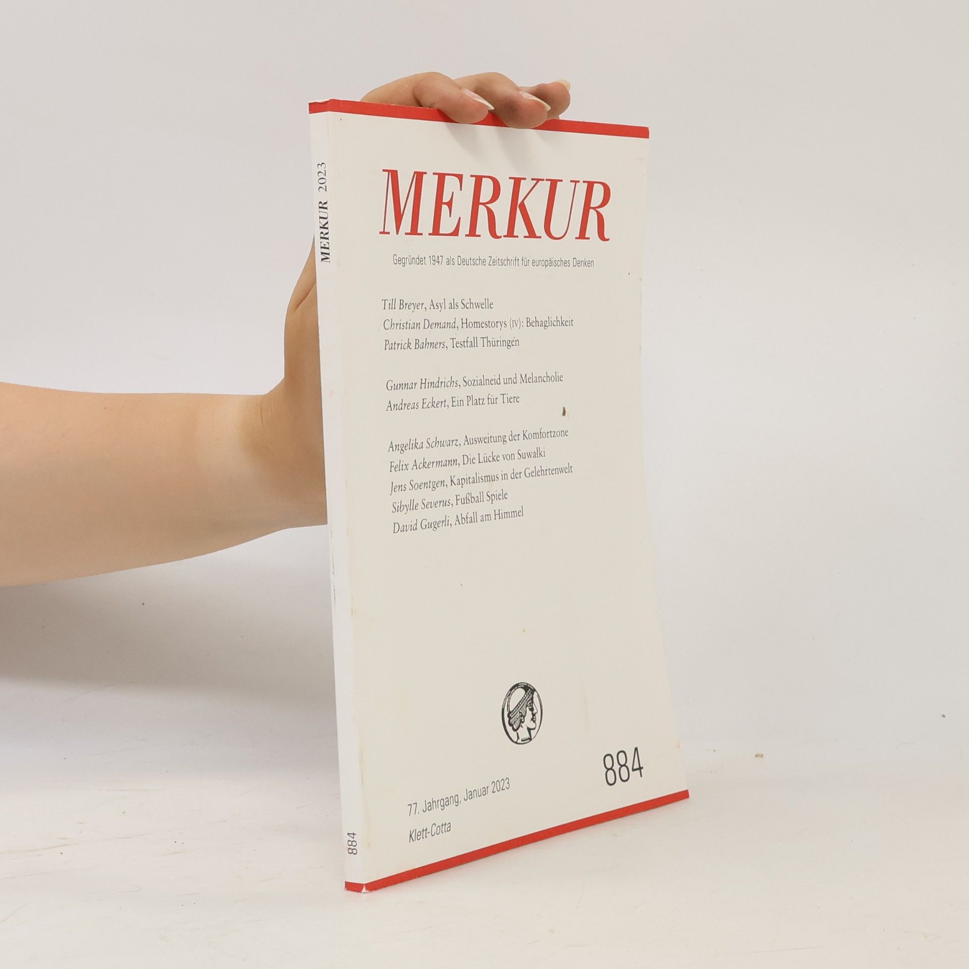 MERKUR Gegründet 1947 als Deutsche Zeitschrift für europäisches Denken - 1/2023