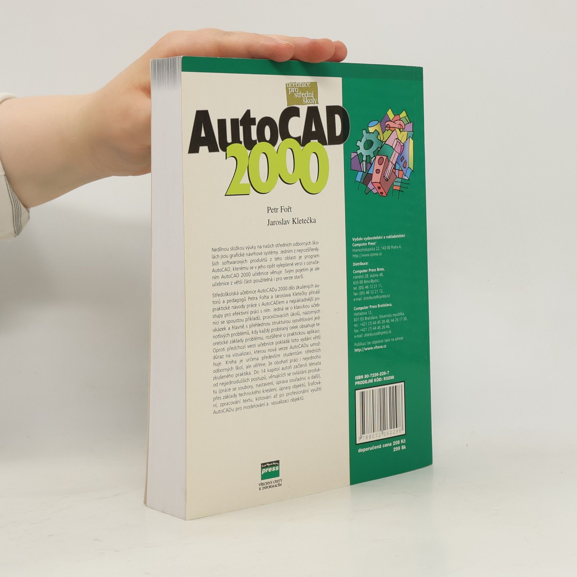 Jaroslav Kletečka Učebnice AutoCAD 2000