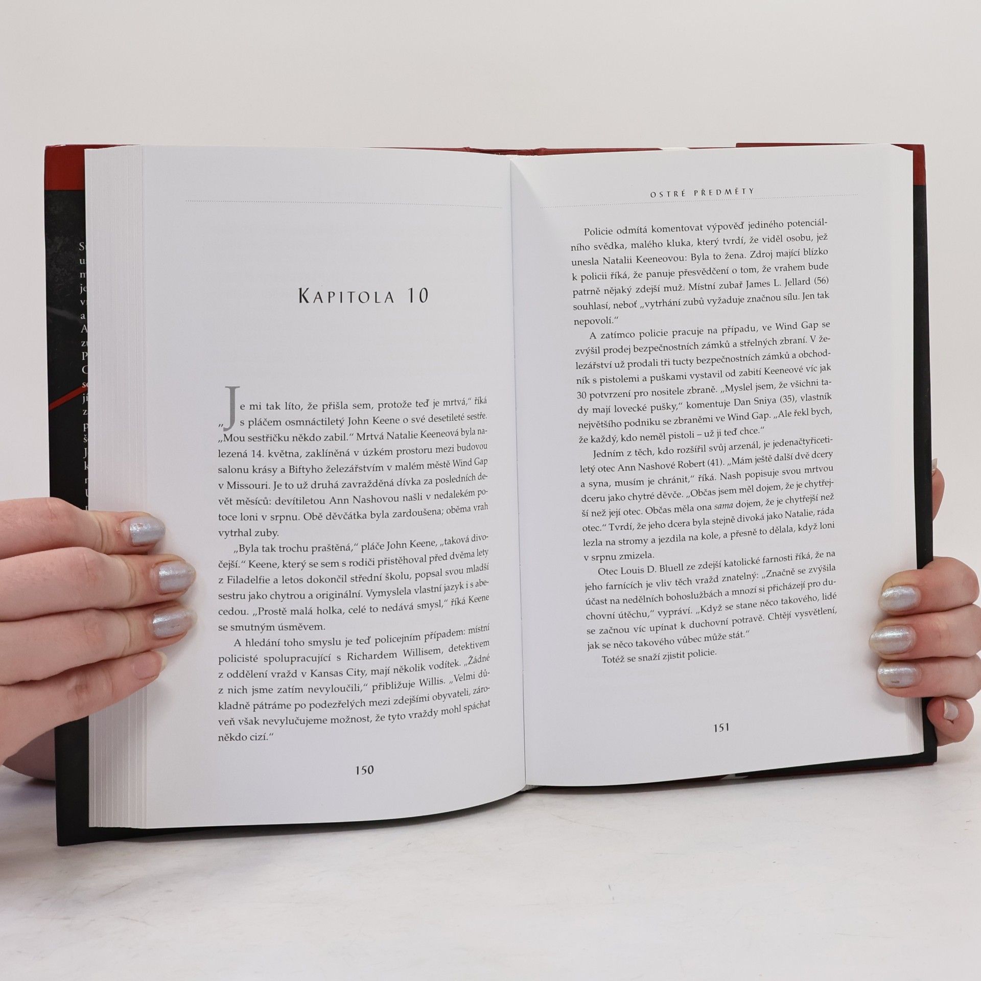 Gillian Flynn Ostré předměty