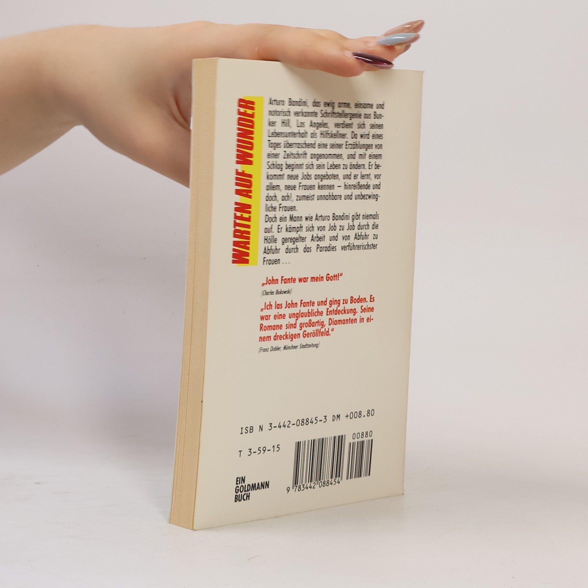John Fante Warten auf Wunder