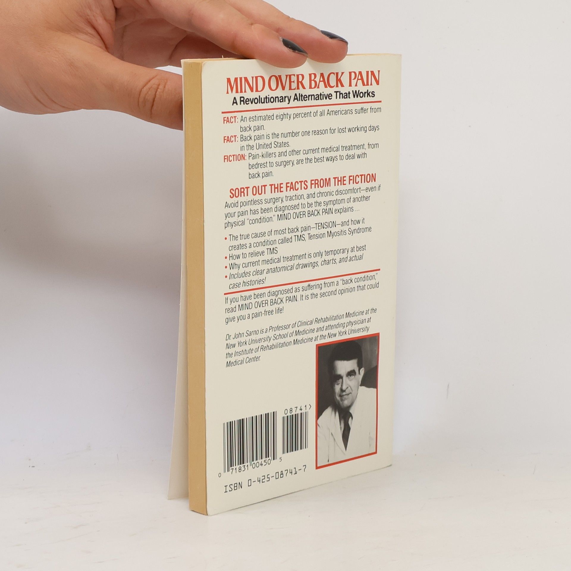 John E. Sarno Mind Over Back Pain