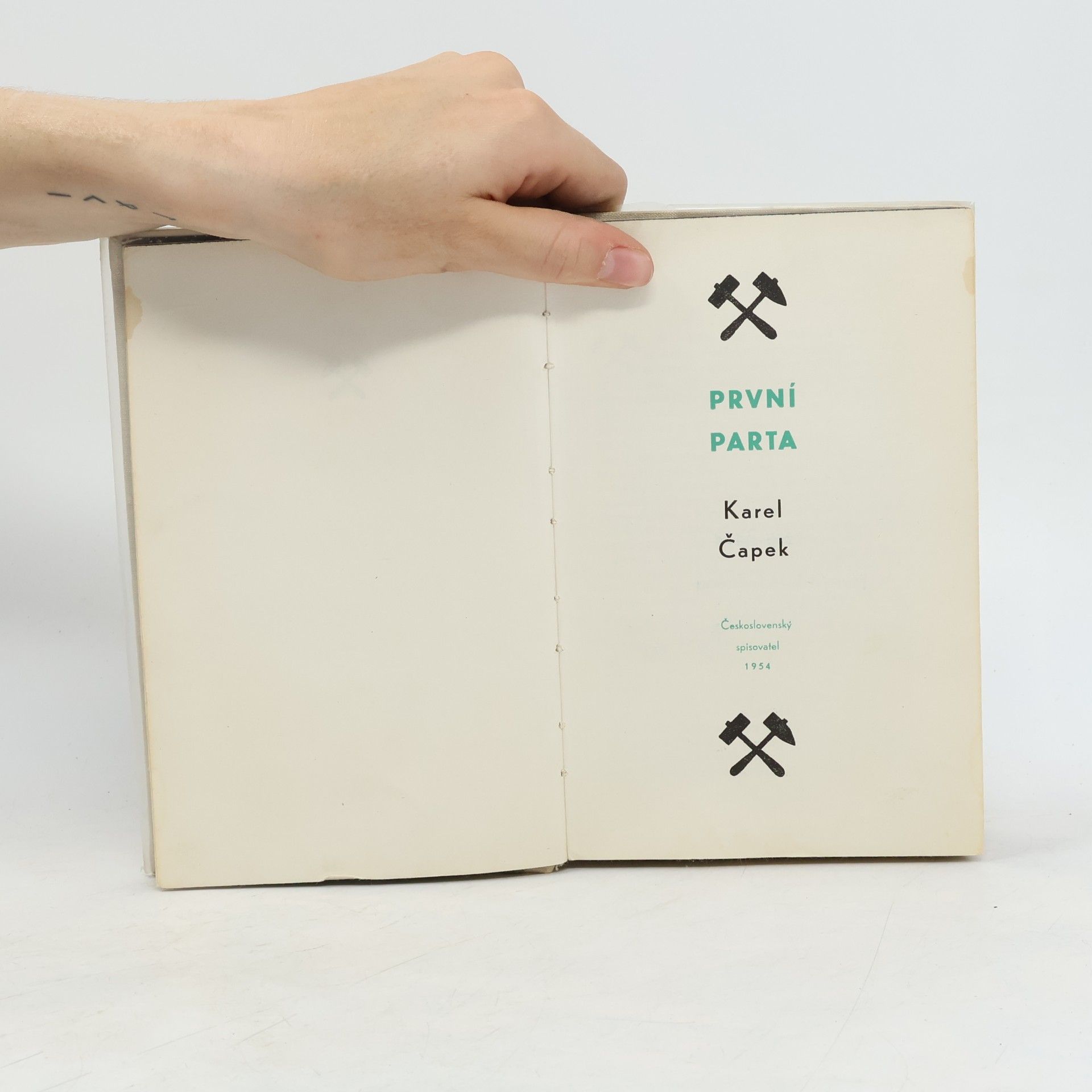 Karel Čapek První parta