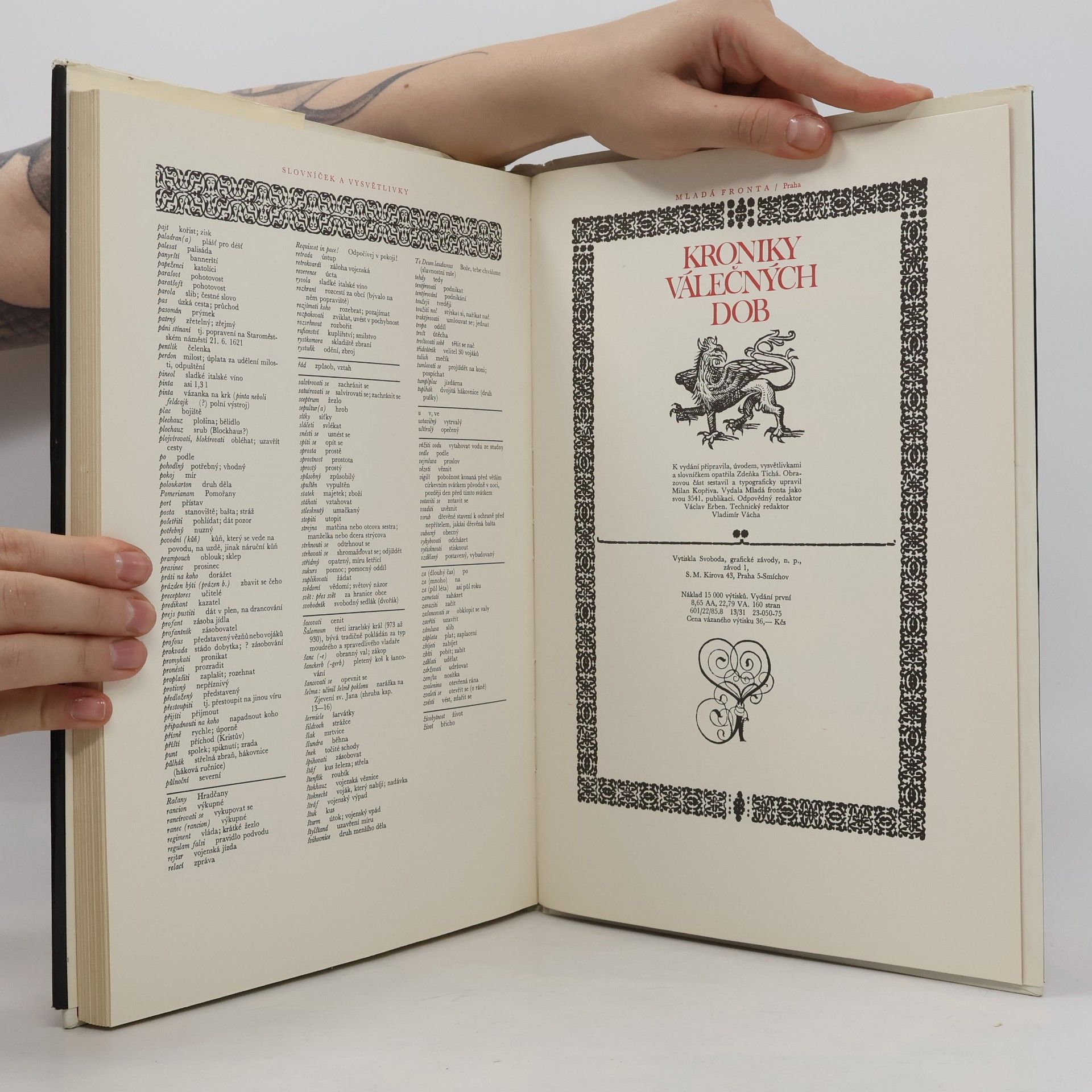 Collectif d'auteurs Kroniky válečných dob
