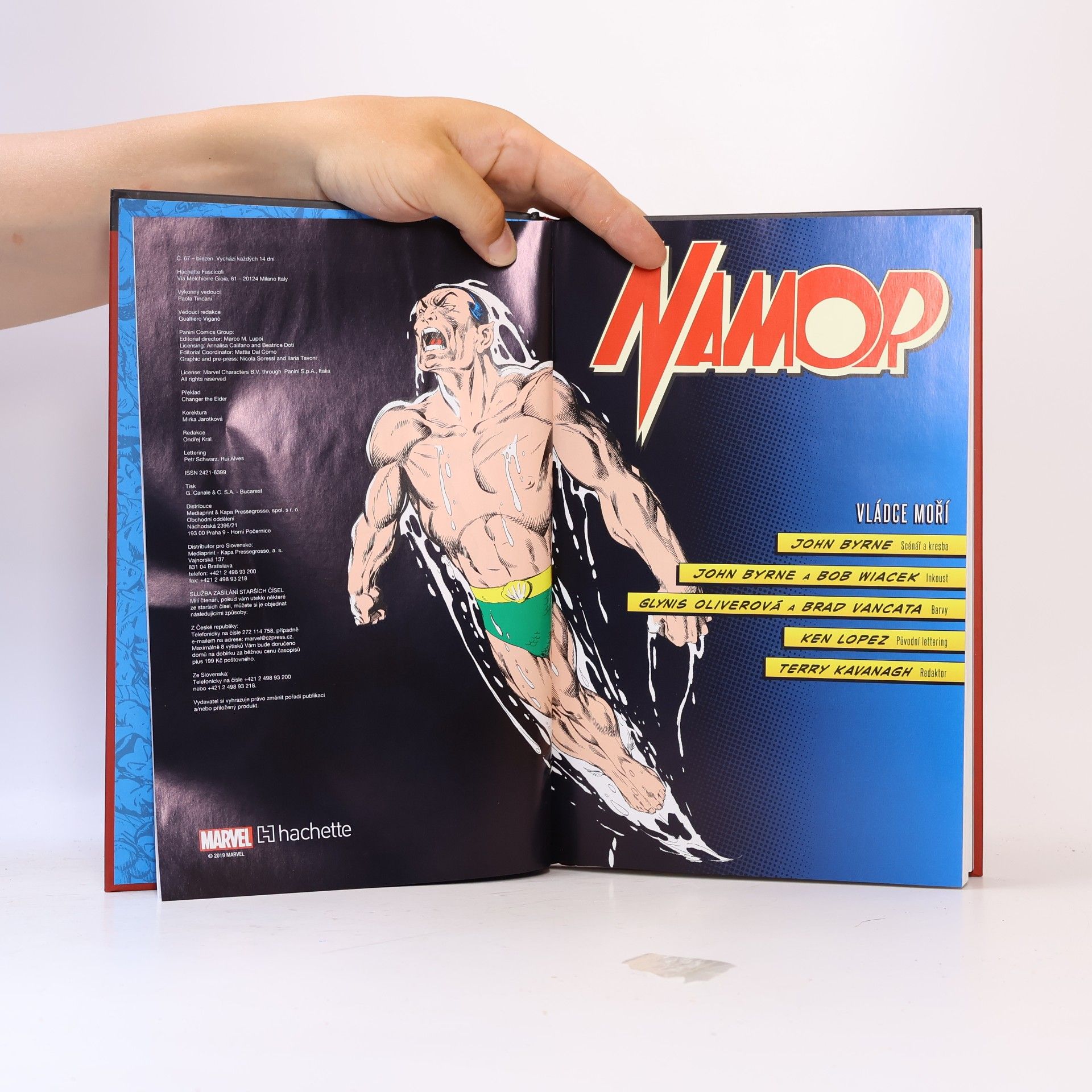 Kolektiv autorů Nejmocnější hrdinové Marvelu 67. Namor. Vládce moří
