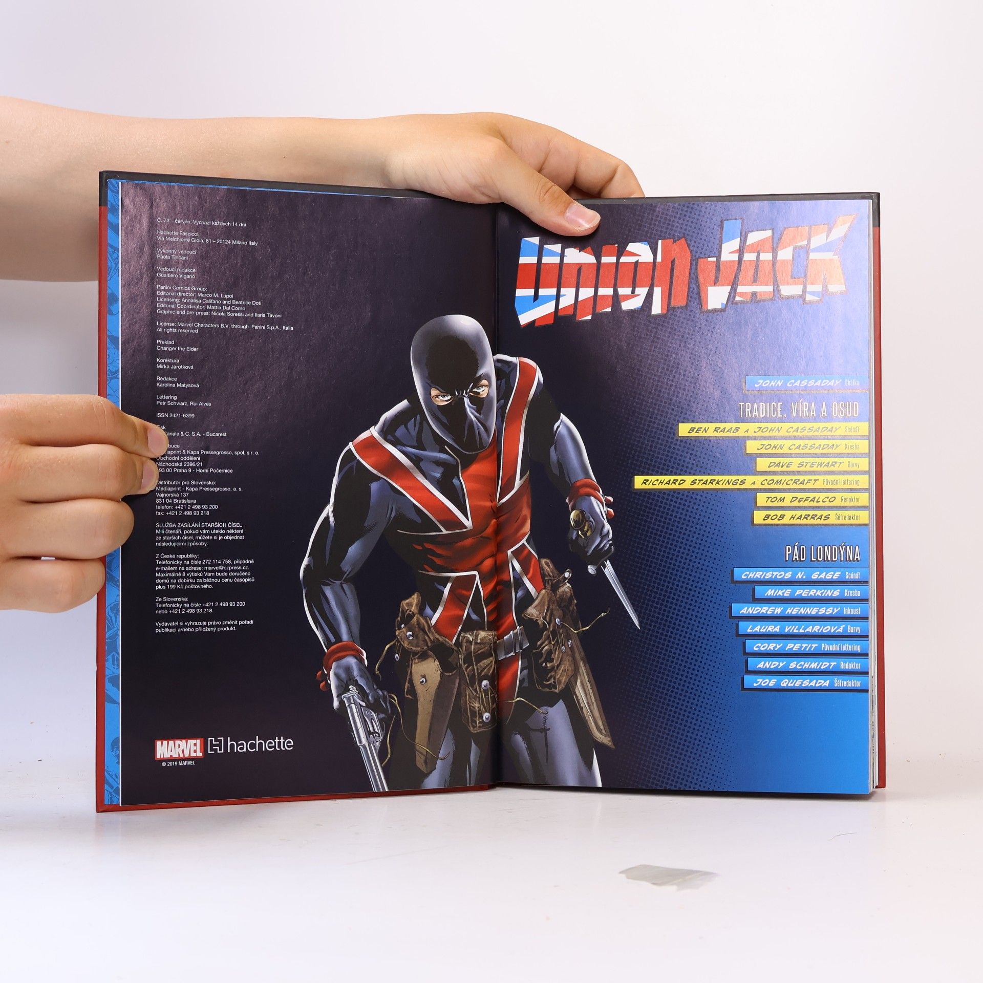 Ben Raab Nejmocnější hrdinové Marvelu 73. Union Jack