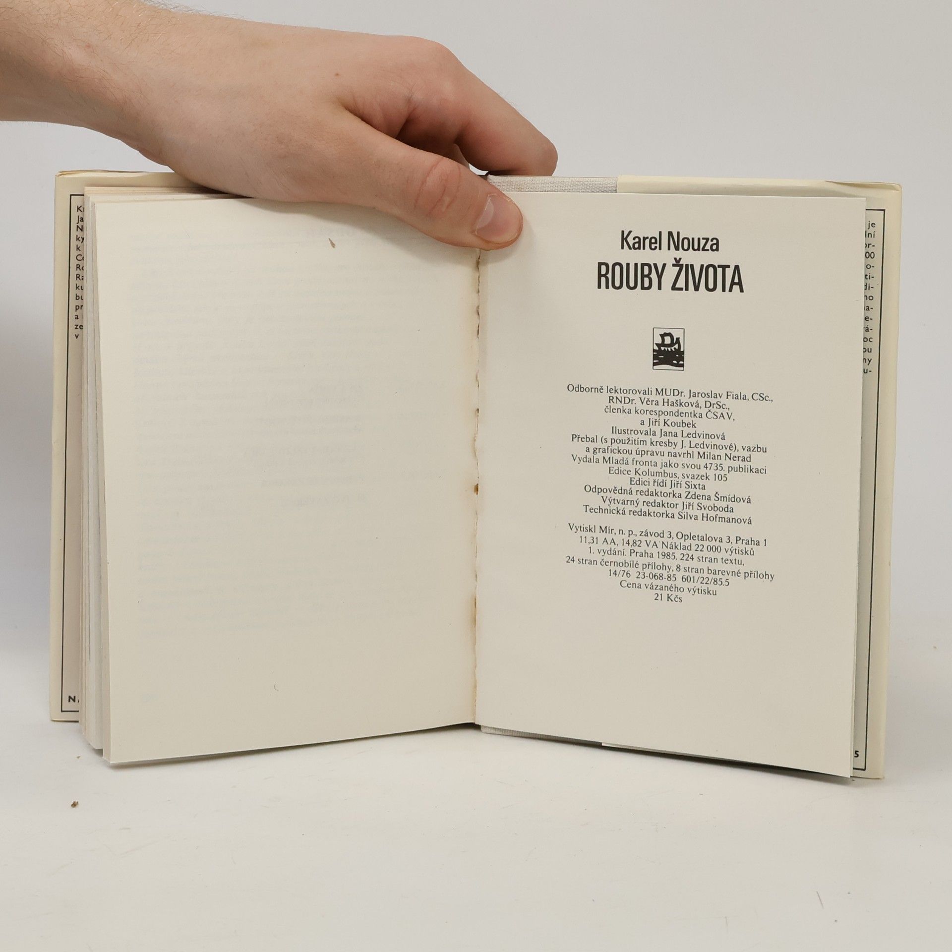 Karel Nouza Rouby života