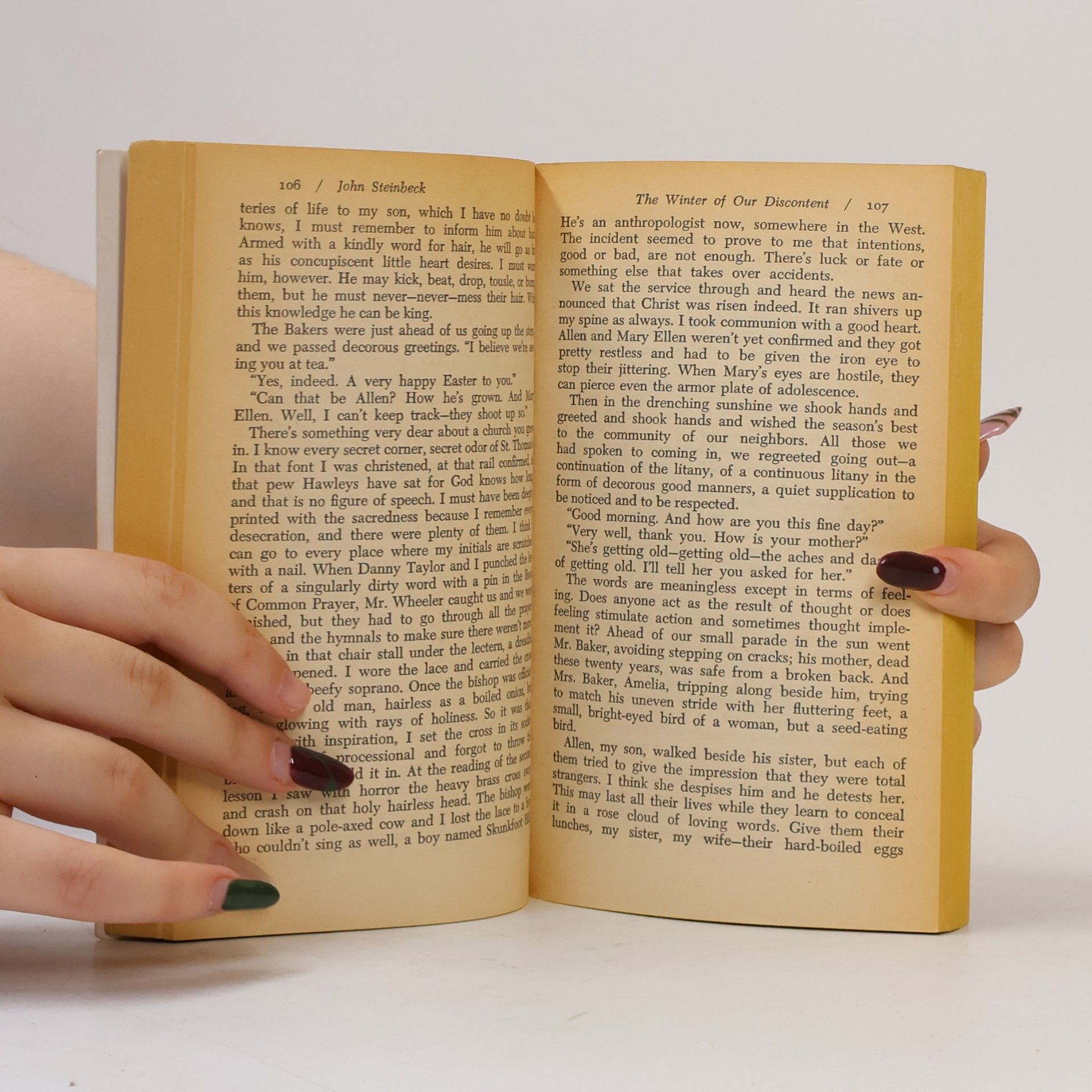 John Steinbeck The Winter of Our Discontent