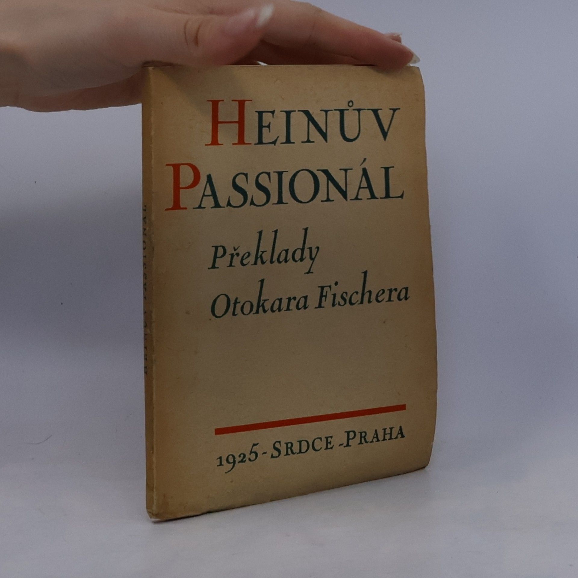 Otokar Fischer Heinův passionál