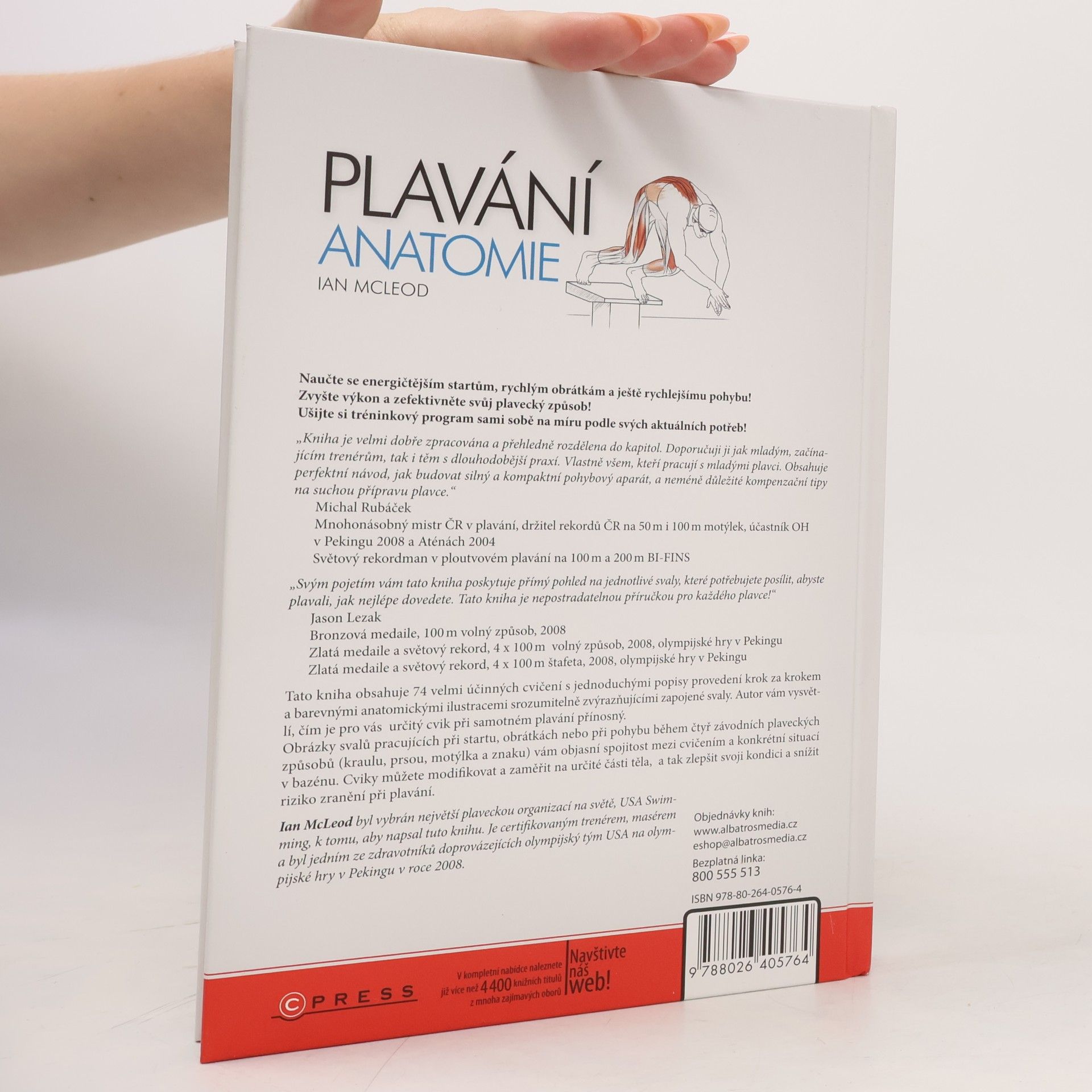 Ian McLeod Plavání - anatomie