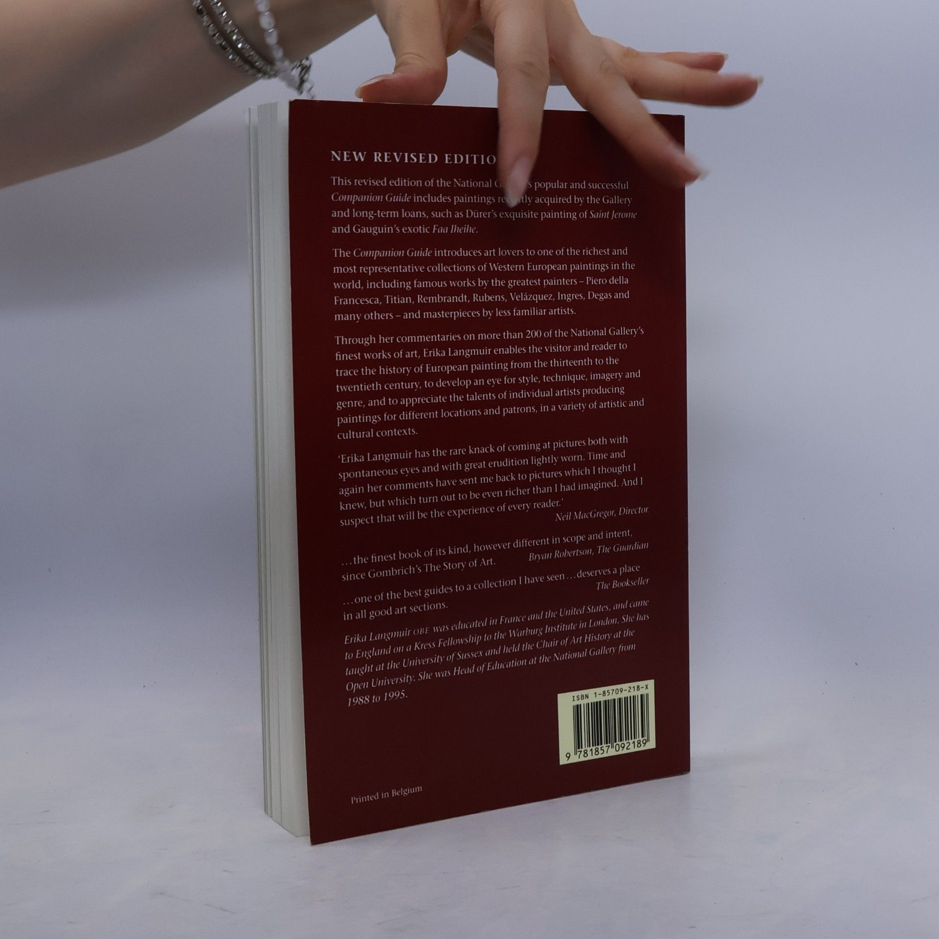 Erika Langmuir The National Gallery Companion Guide