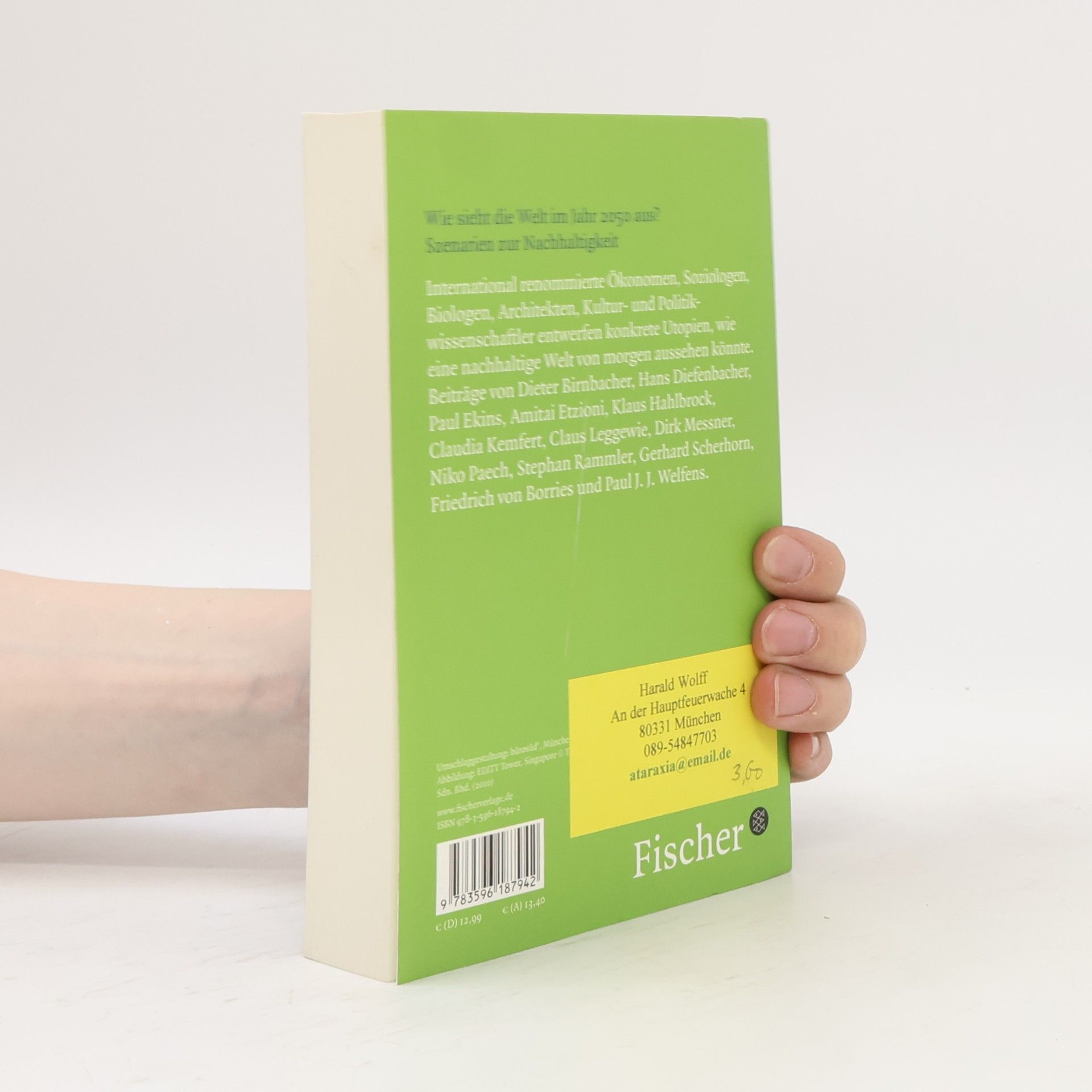 Autorenkollektiv Perspektiven einer nachhaltigen Entwicklung