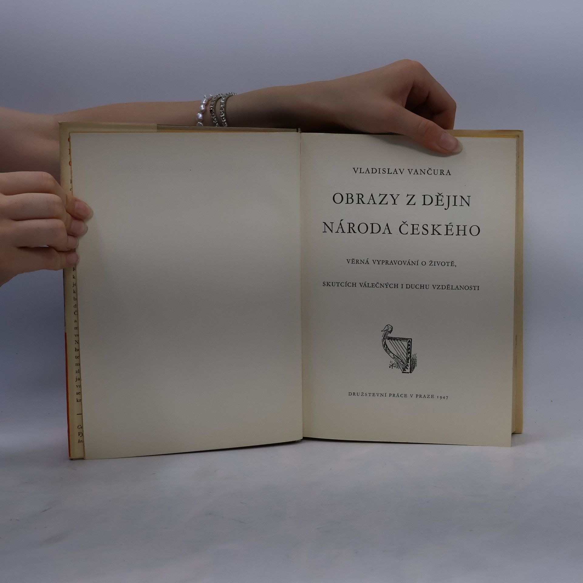 Vladislav Vančura Obrazy z dějin národa českého 1