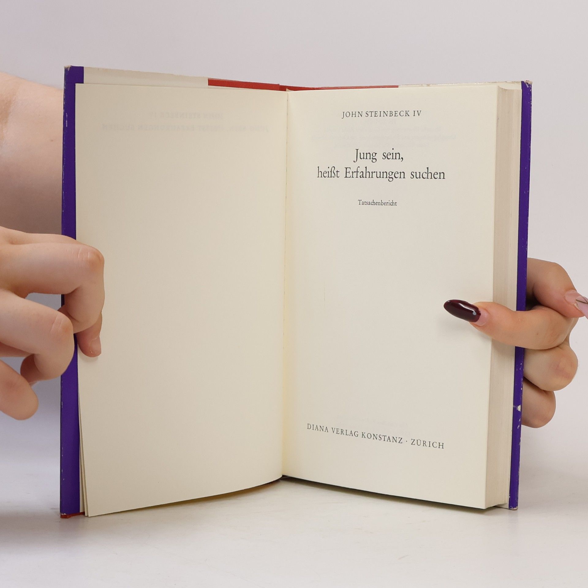 John Steinbeck Jung sein heisst erfahrungen suchen