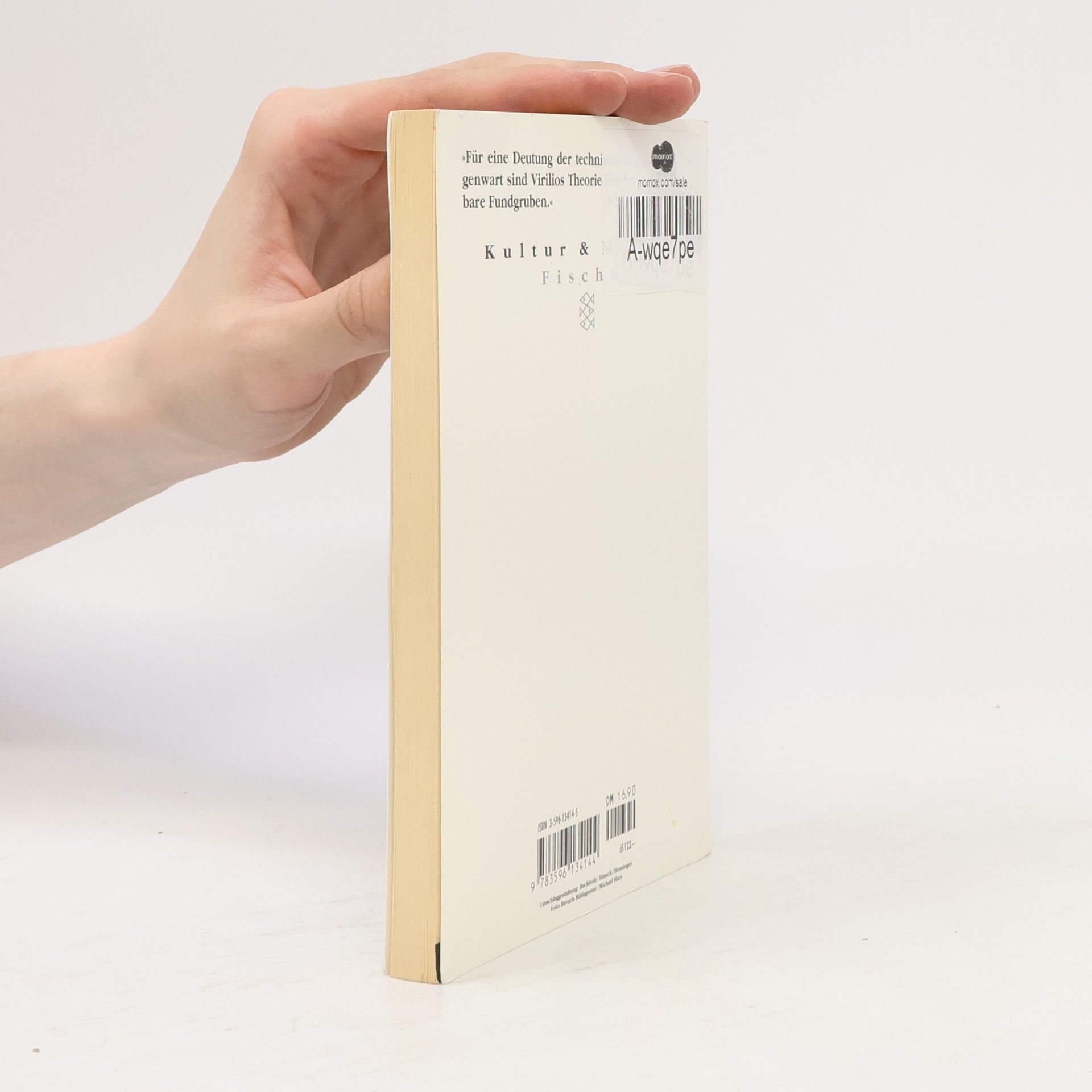 Paul Virilio Rasender Stillstand