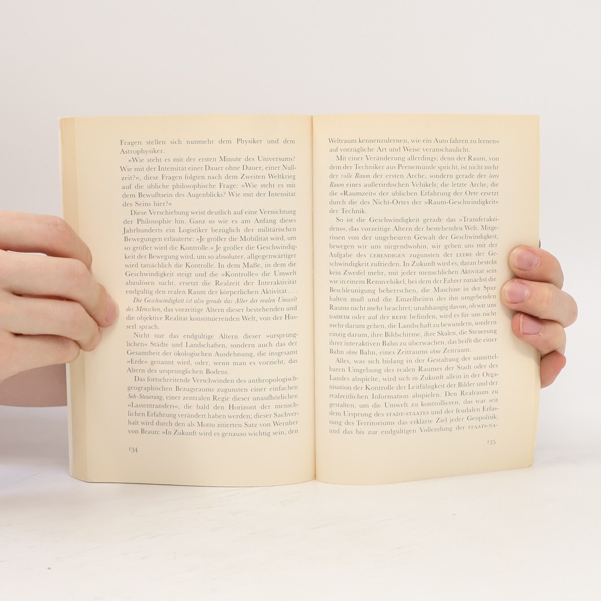 Paul Virilio Rasender Stillstand