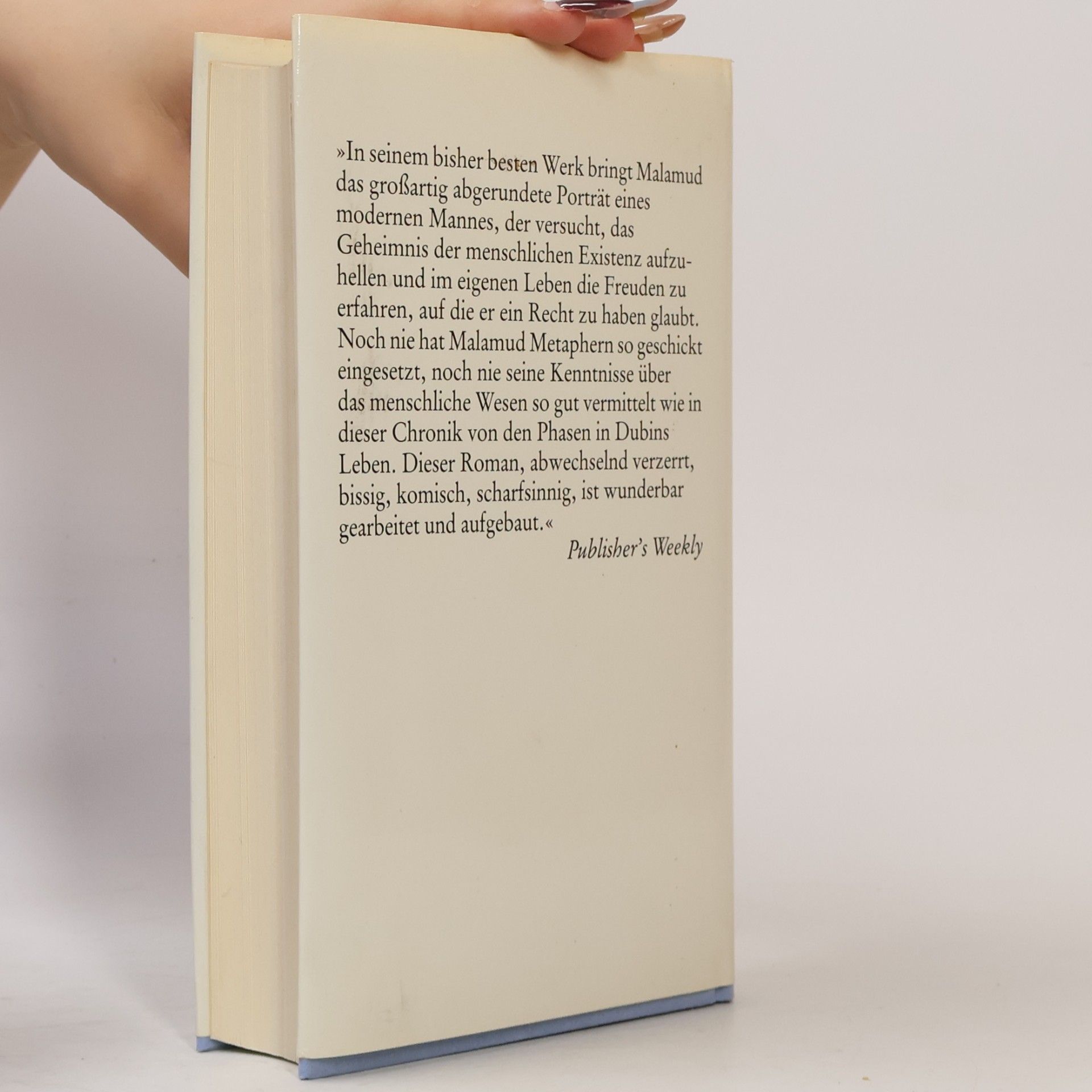 Bernard Malamud Die Leben des William Dubin