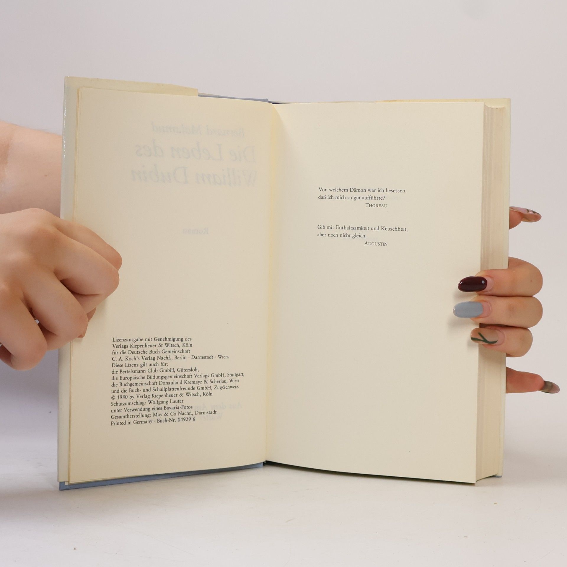 Bernard Malamud Die Leben des William Dubin