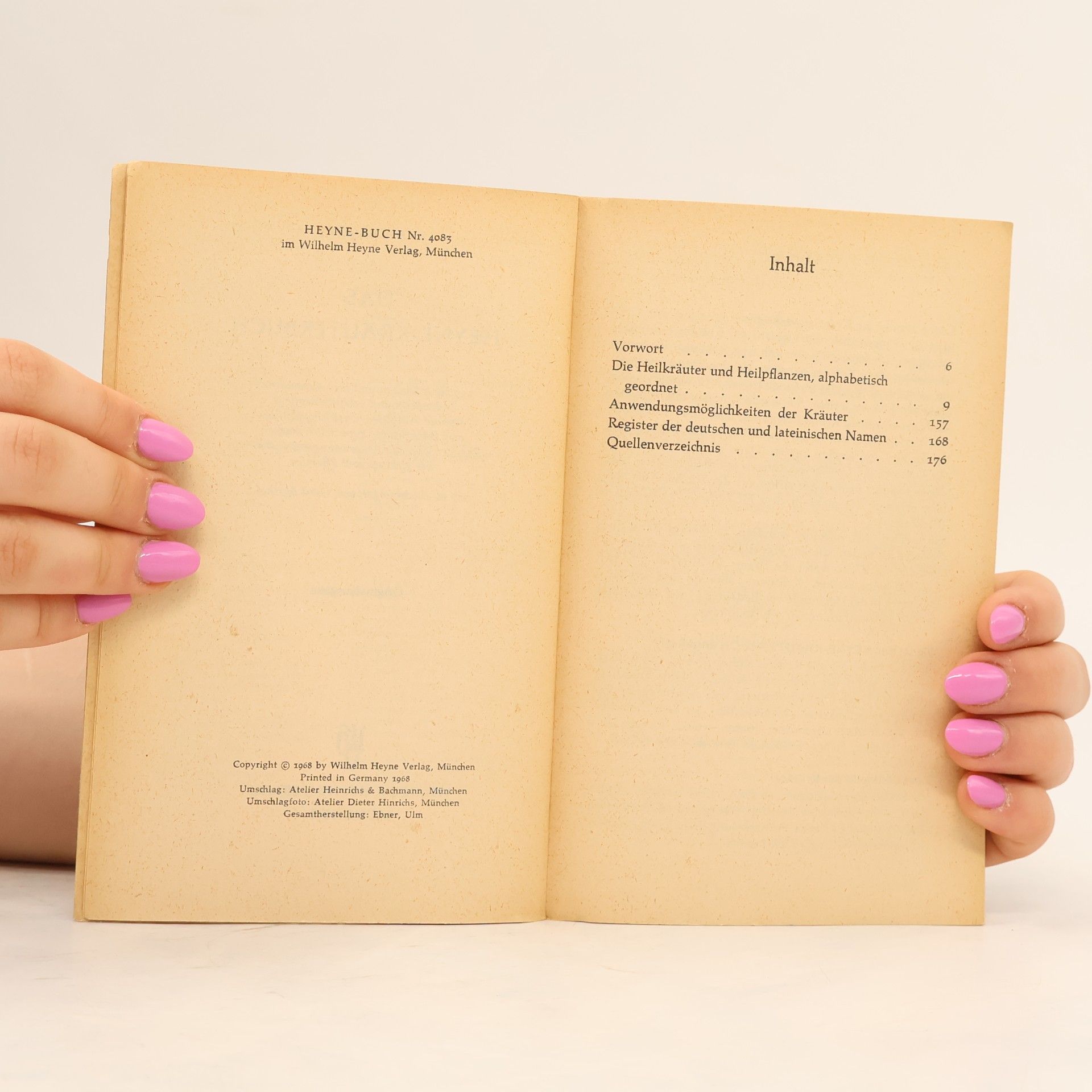 Eva Trauter Das Heyne Kräuterbuch