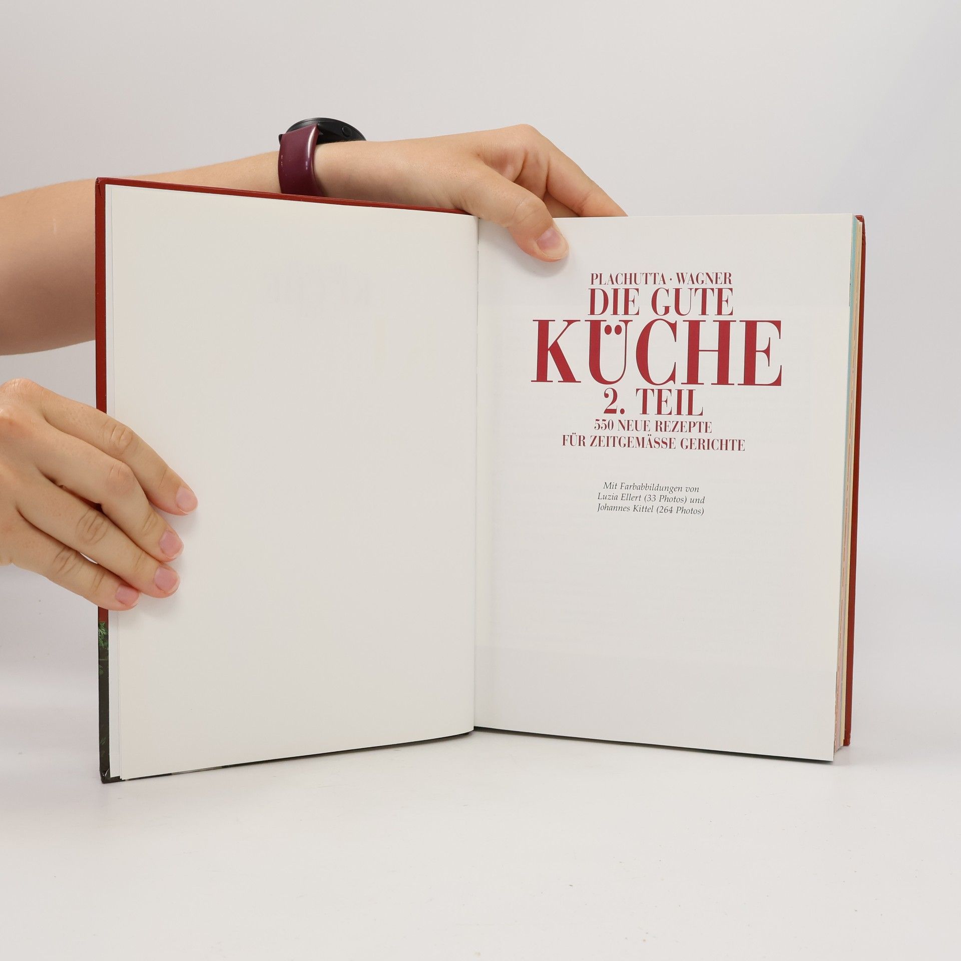 Christoph Wagner Die gute Küche 2. Teil. 550 neue Rezepte für Zeitgemässe Gerichte