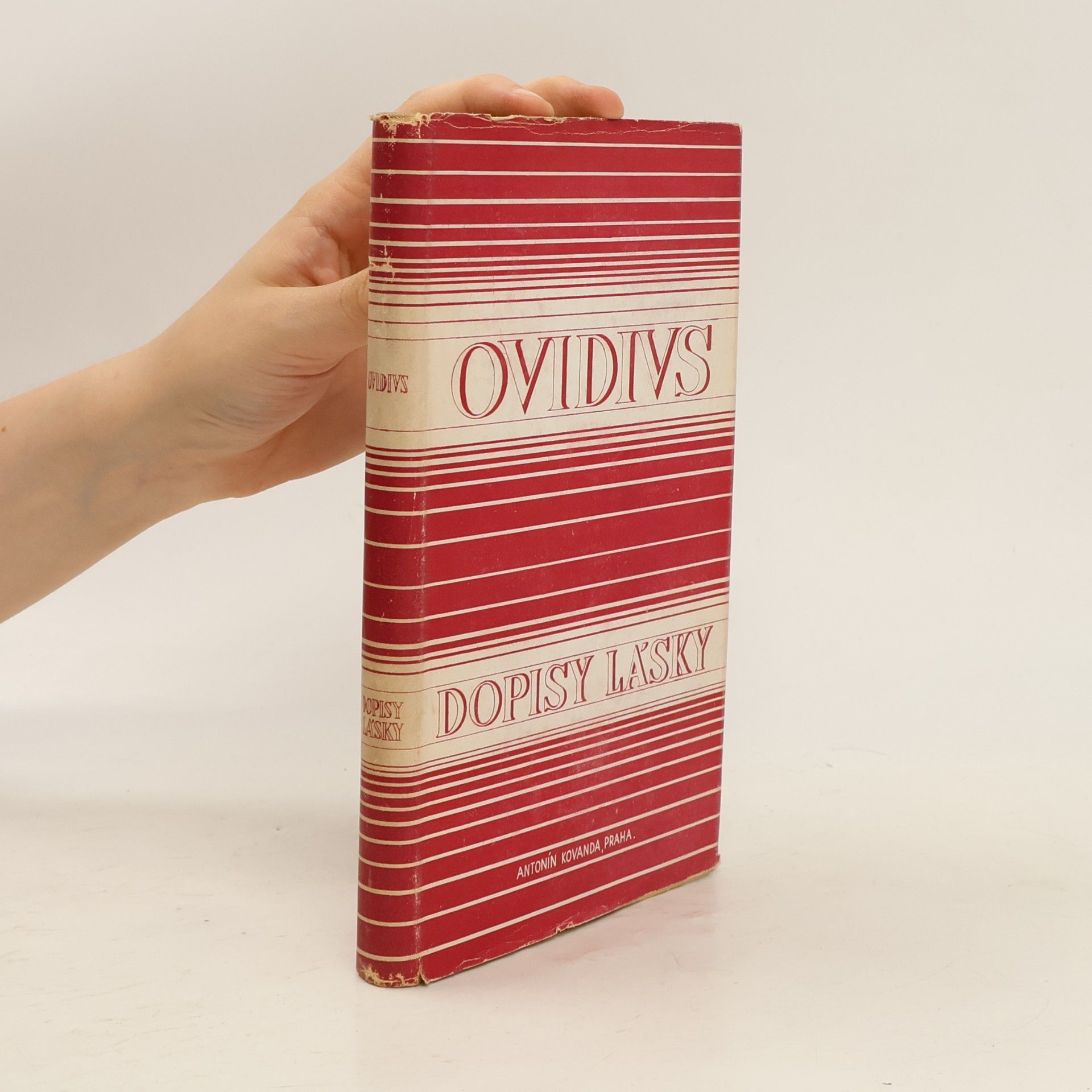 Publius Ovidius Naso Dopisy lásky