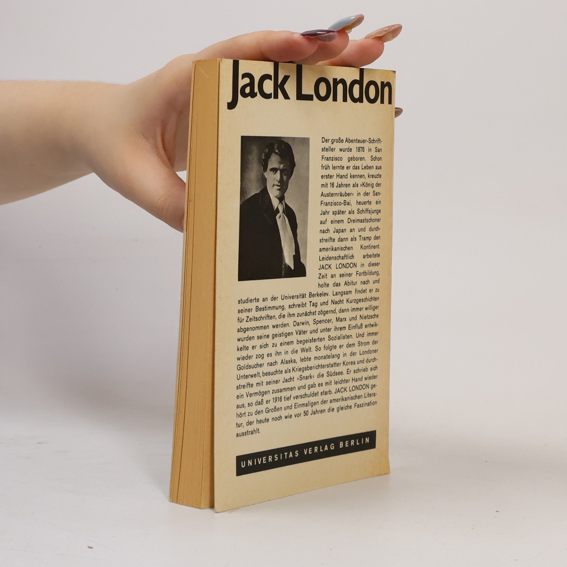 Jack London Die glücklichen Inseln