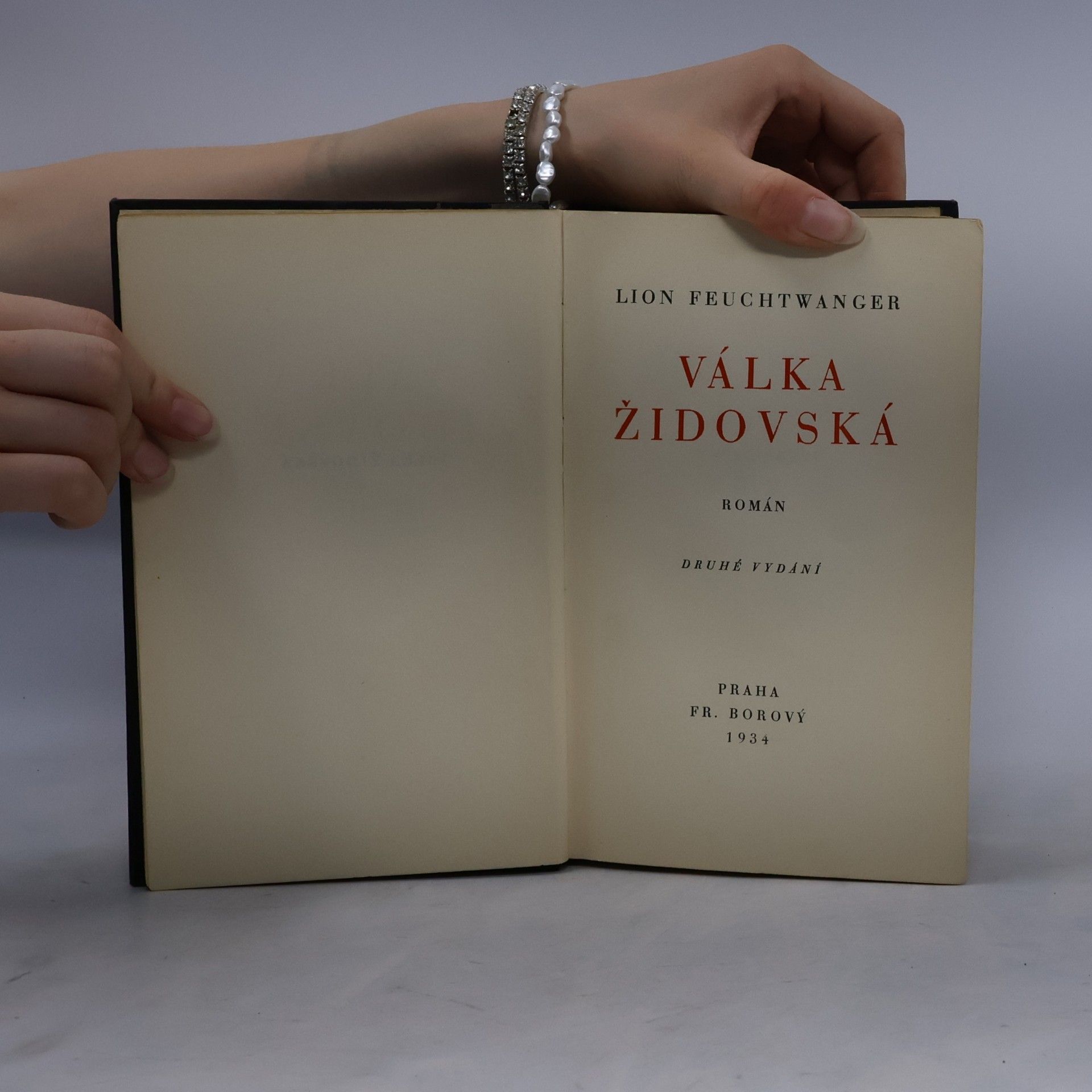 Lion Feuchtwanger Válka židovská
