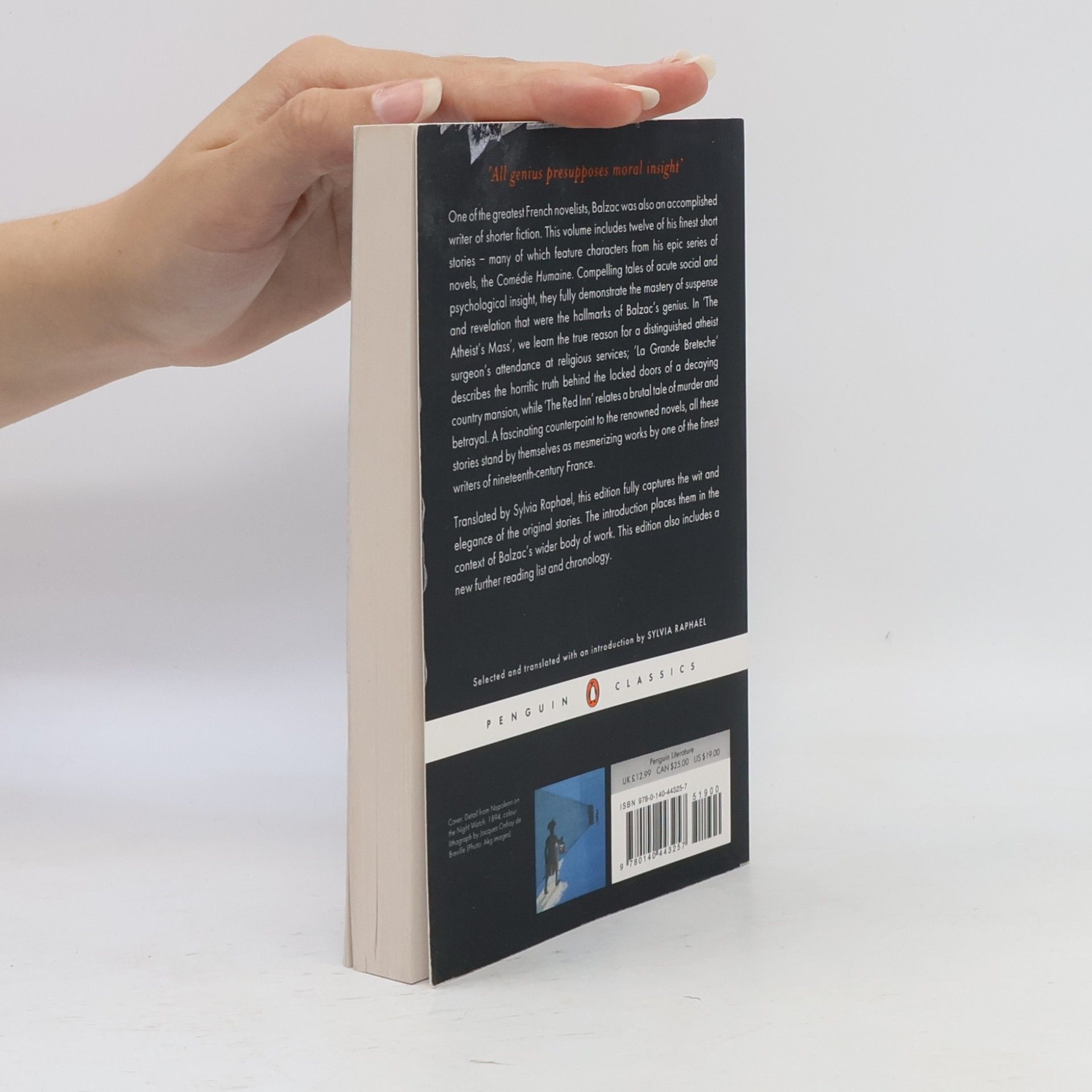 Honoré de Balzac Penguin Classics: Selected Short Stories