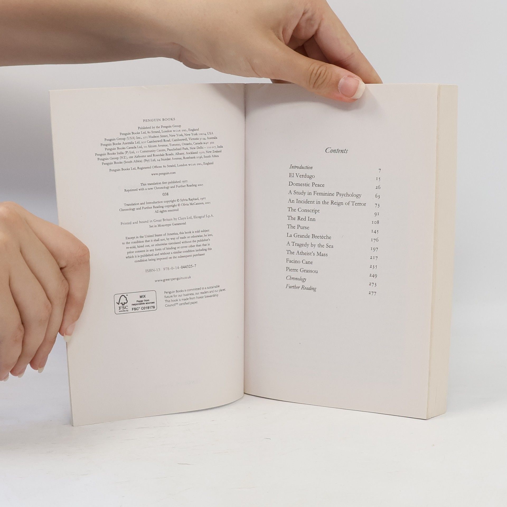 Honoré de Balzac Penguin Classics: Selected Short Stories