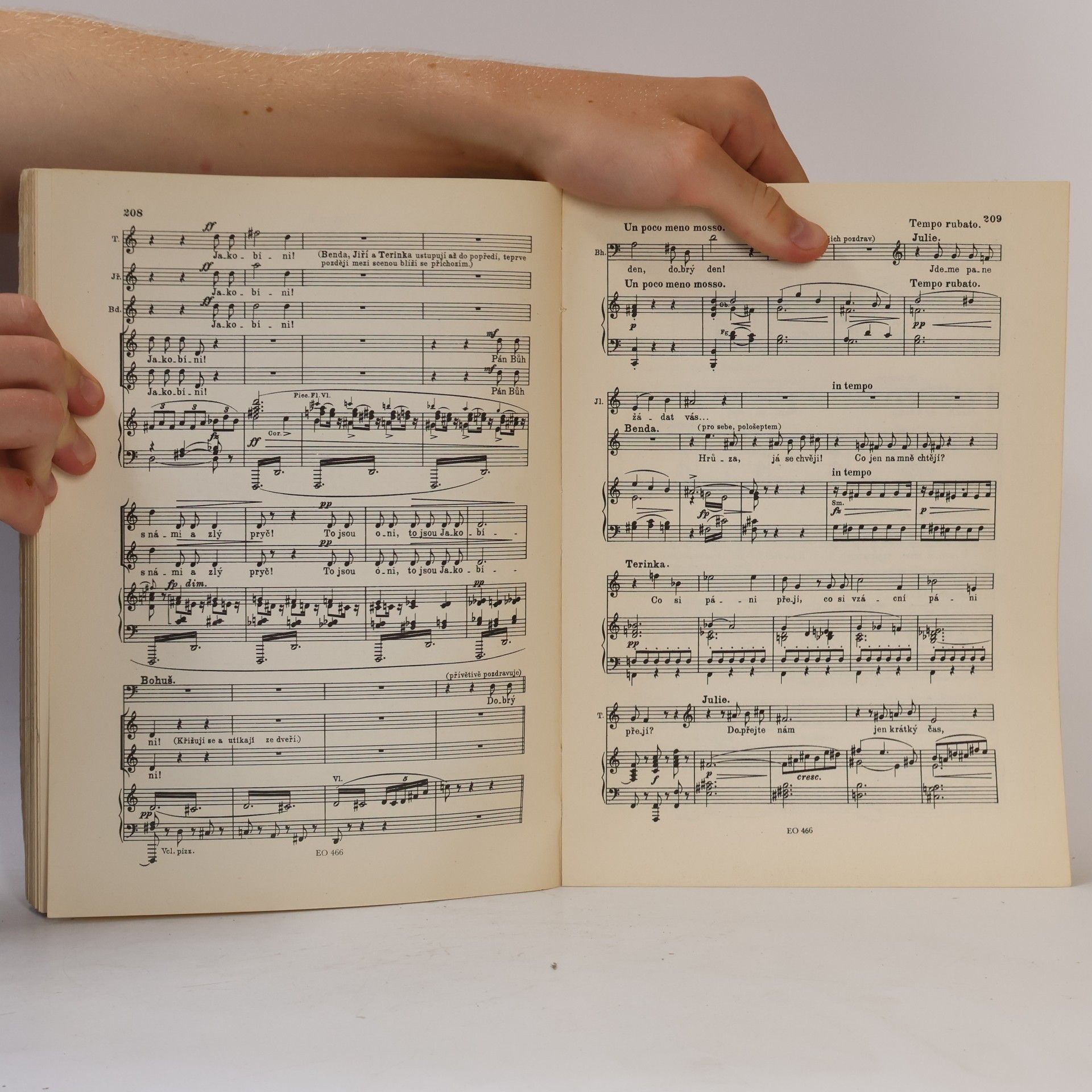 Antonín Dvořák Jakobín: Opera o třech dějstvích