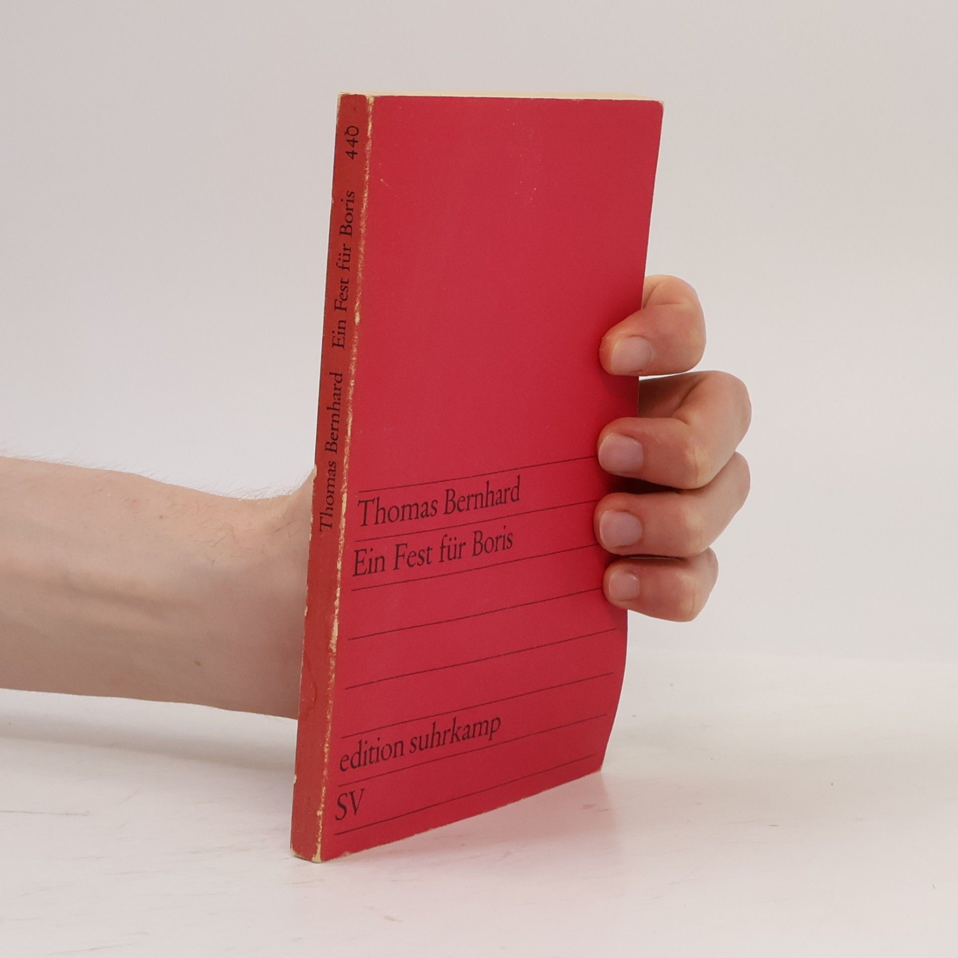 Thomas Bernhard Ein Fest für Boris