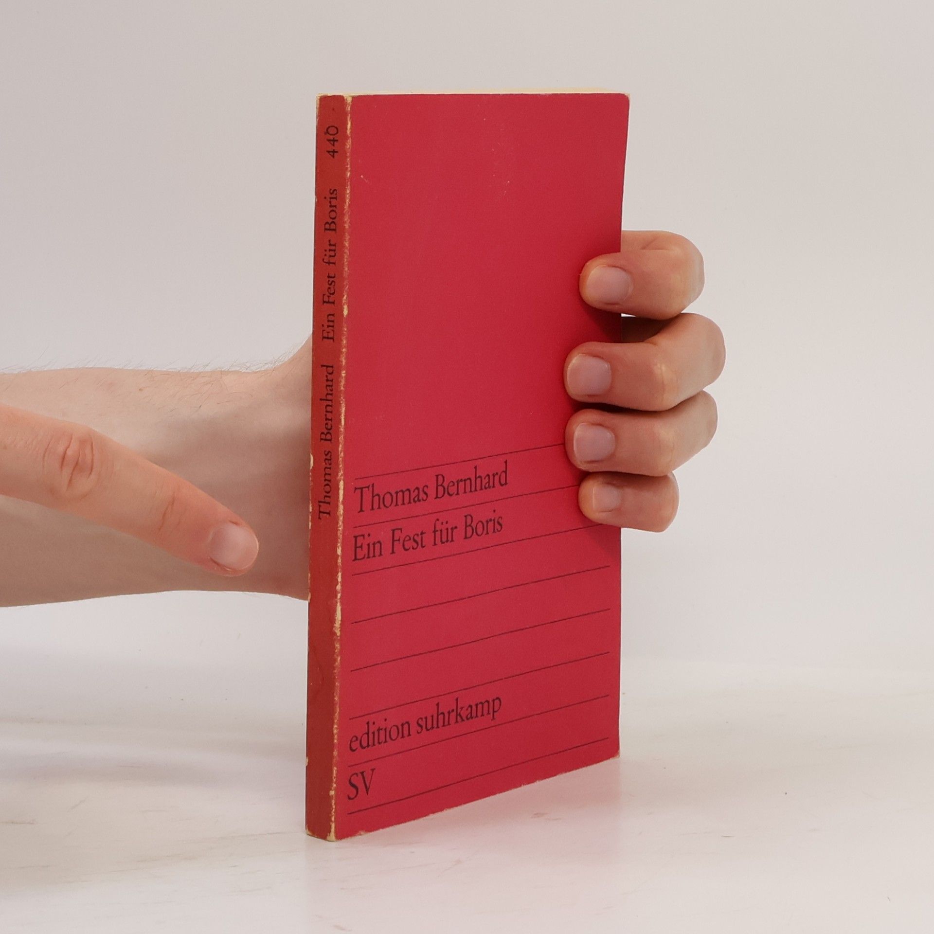Thomas Bernhard Ein Fest für Boris
