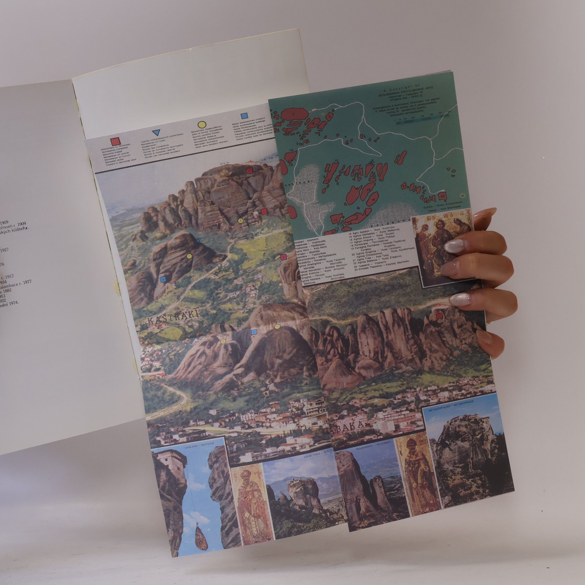 Various authors Meteora. Svaté kameny a jejich historie