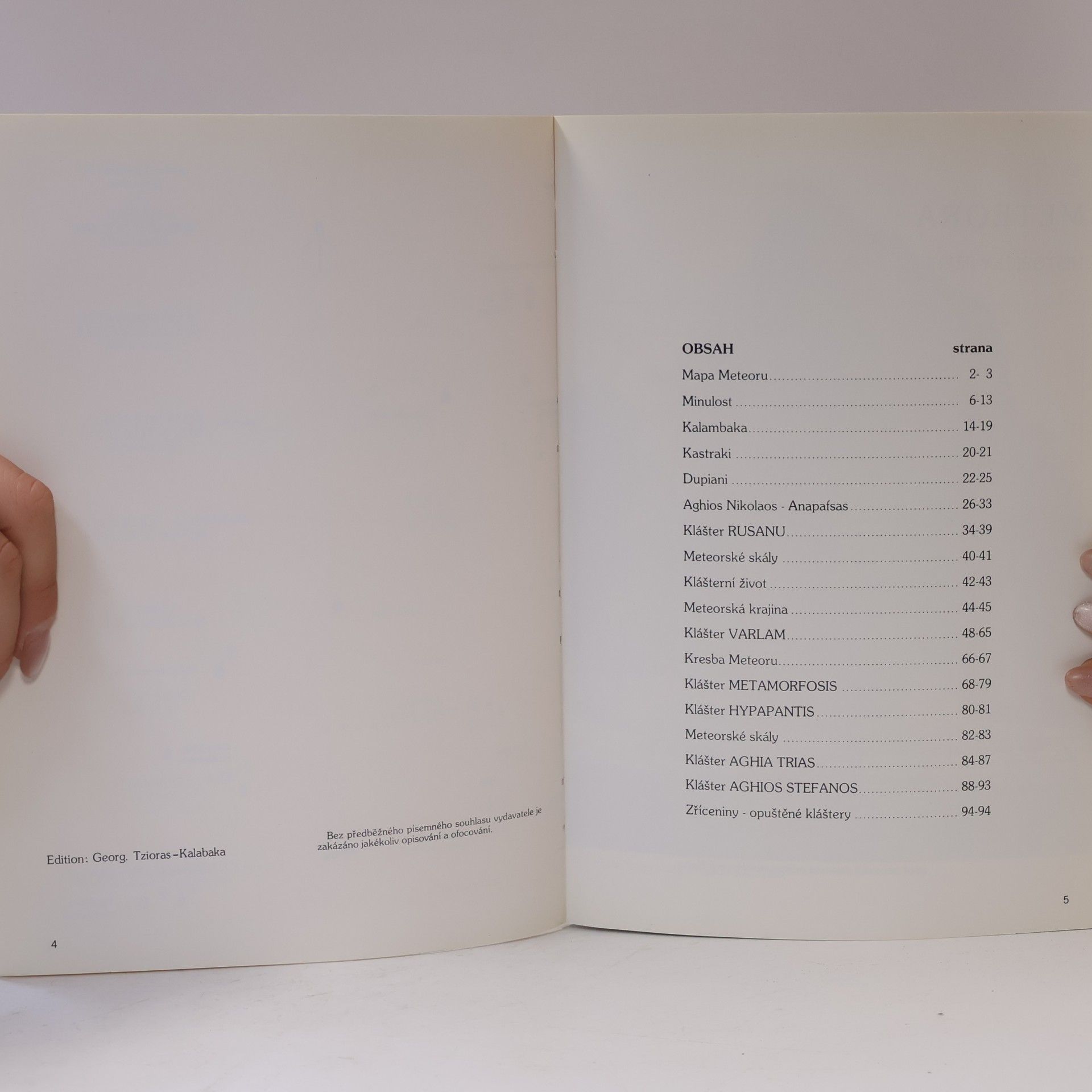 Various authors Meteora. Svaté kameny a jejich historie