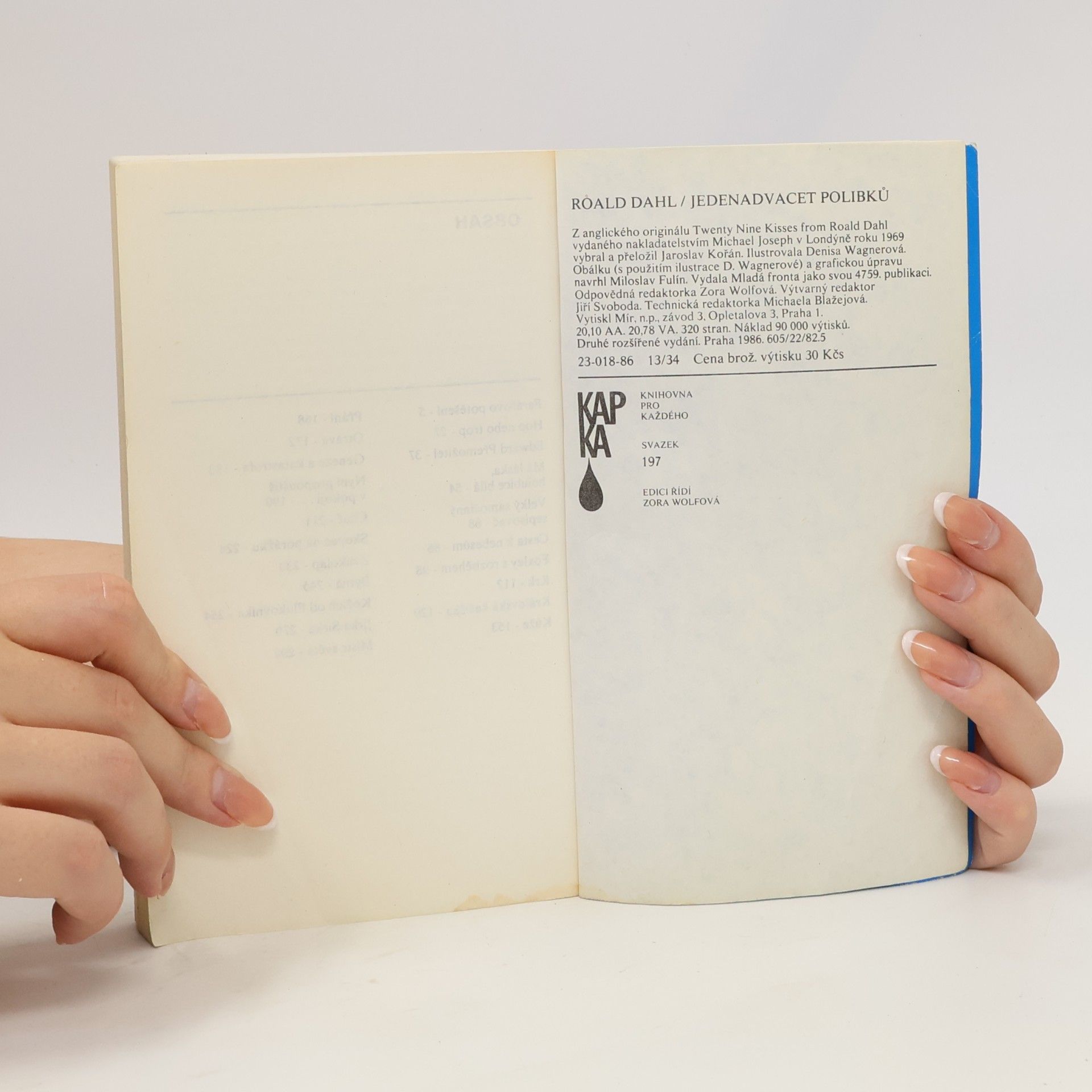 Roald Dahl Jedenadvacet polibků